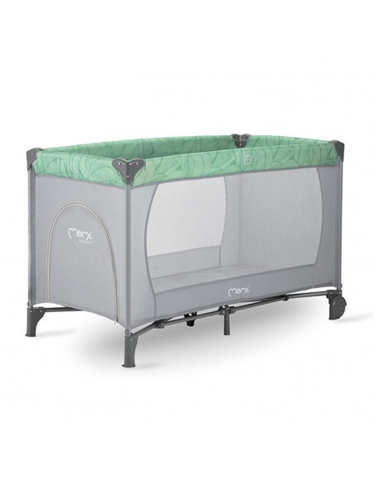 Beistellbett MoMi BELOVE Reisebett für Kinder - Atmungsaktives Netz und Tragetasche