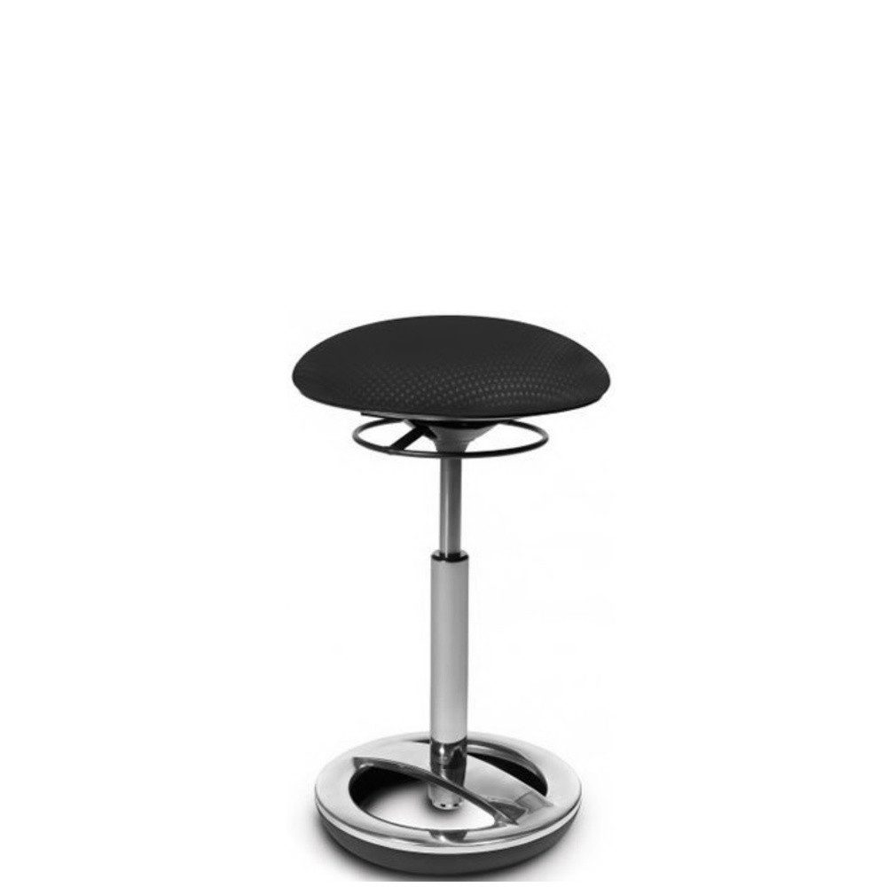 TOPSTAR Stehhilfe SITNESS HIGH BOB Arbeitshocker Stoff Höhe 70.0 cm, Ergonomischer Hocker höhenverstellbar