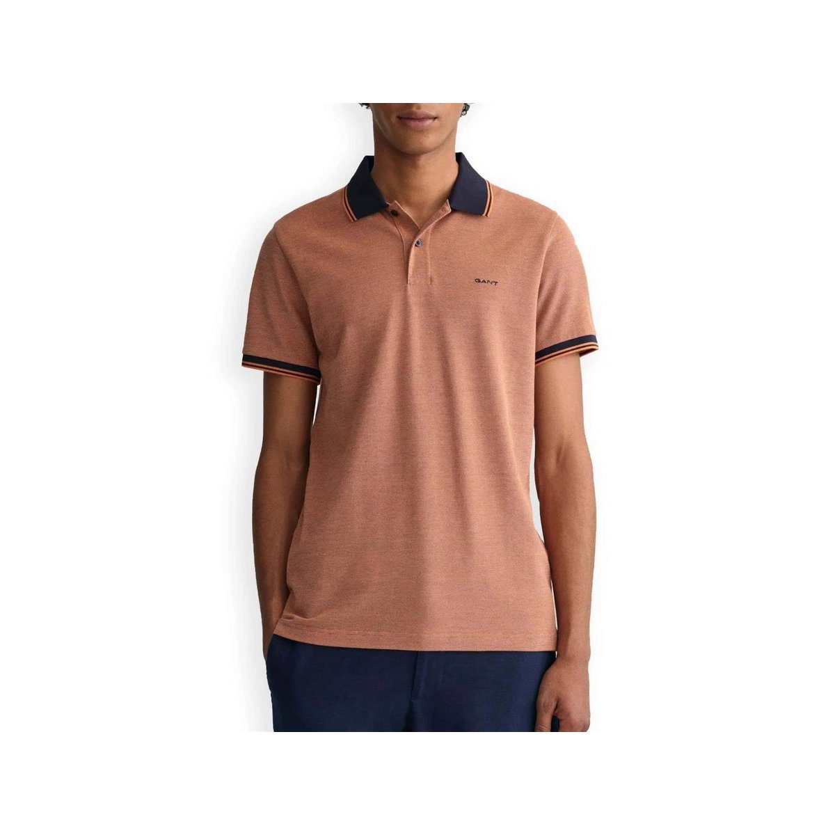 Gant Poloshirt orange regular fit (1-tlg) 860 PUMPKIN ORA