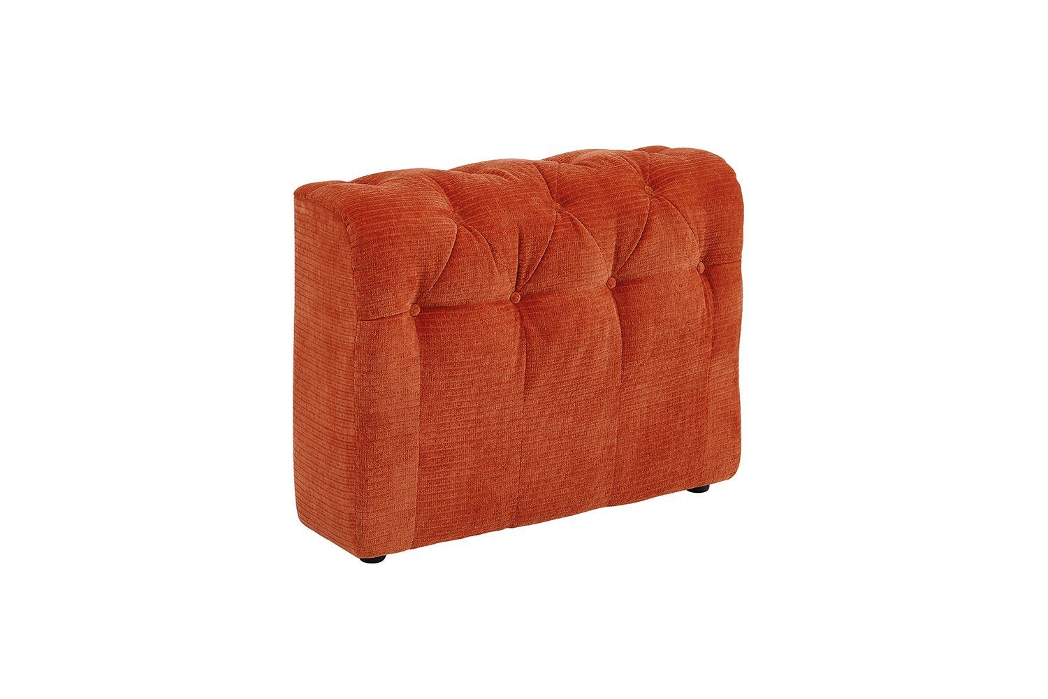 KAWOLA Sofaelement SEPHI, Sitz- oder Seitenelement versch. Cord u. Vintage, Farben rot Ausführungen