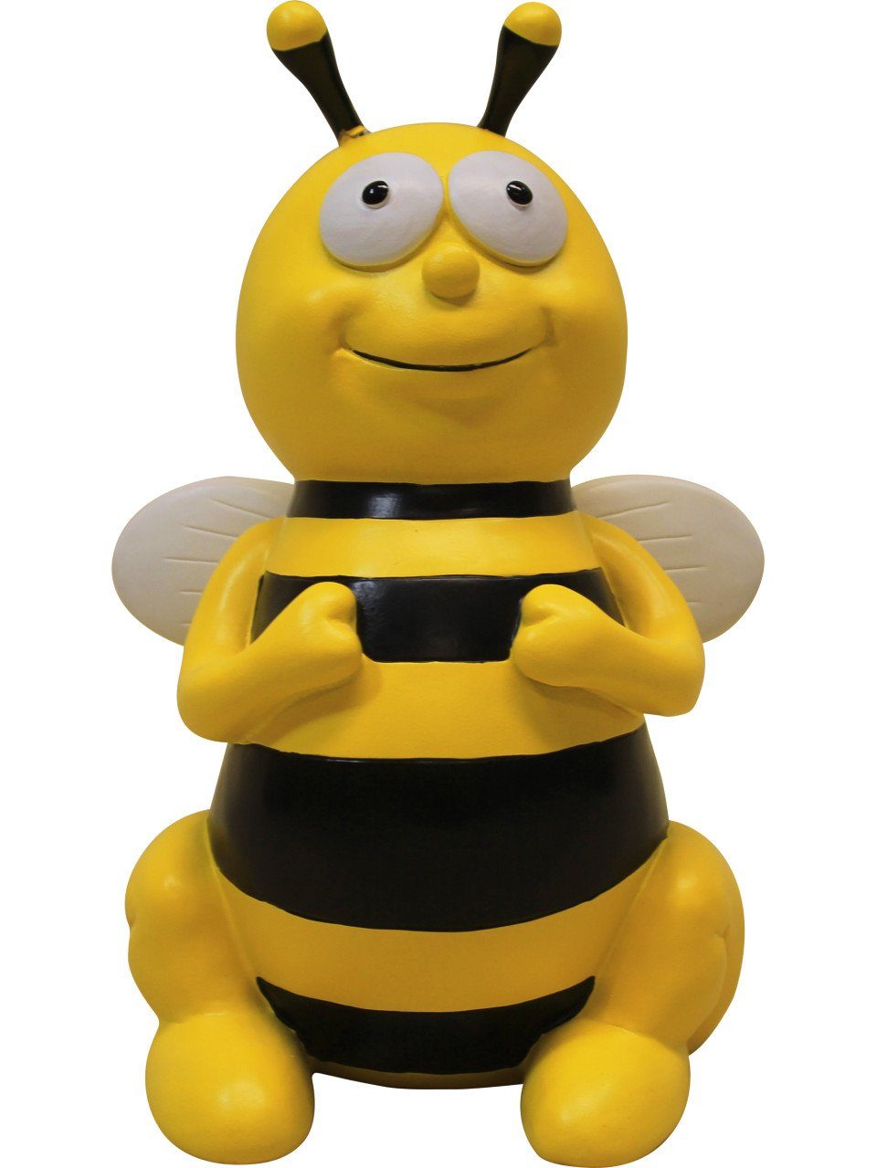 Figurendiscounter Dekofigur Dekofigur Biene sitzend groß 22 x 14 x 13 cm