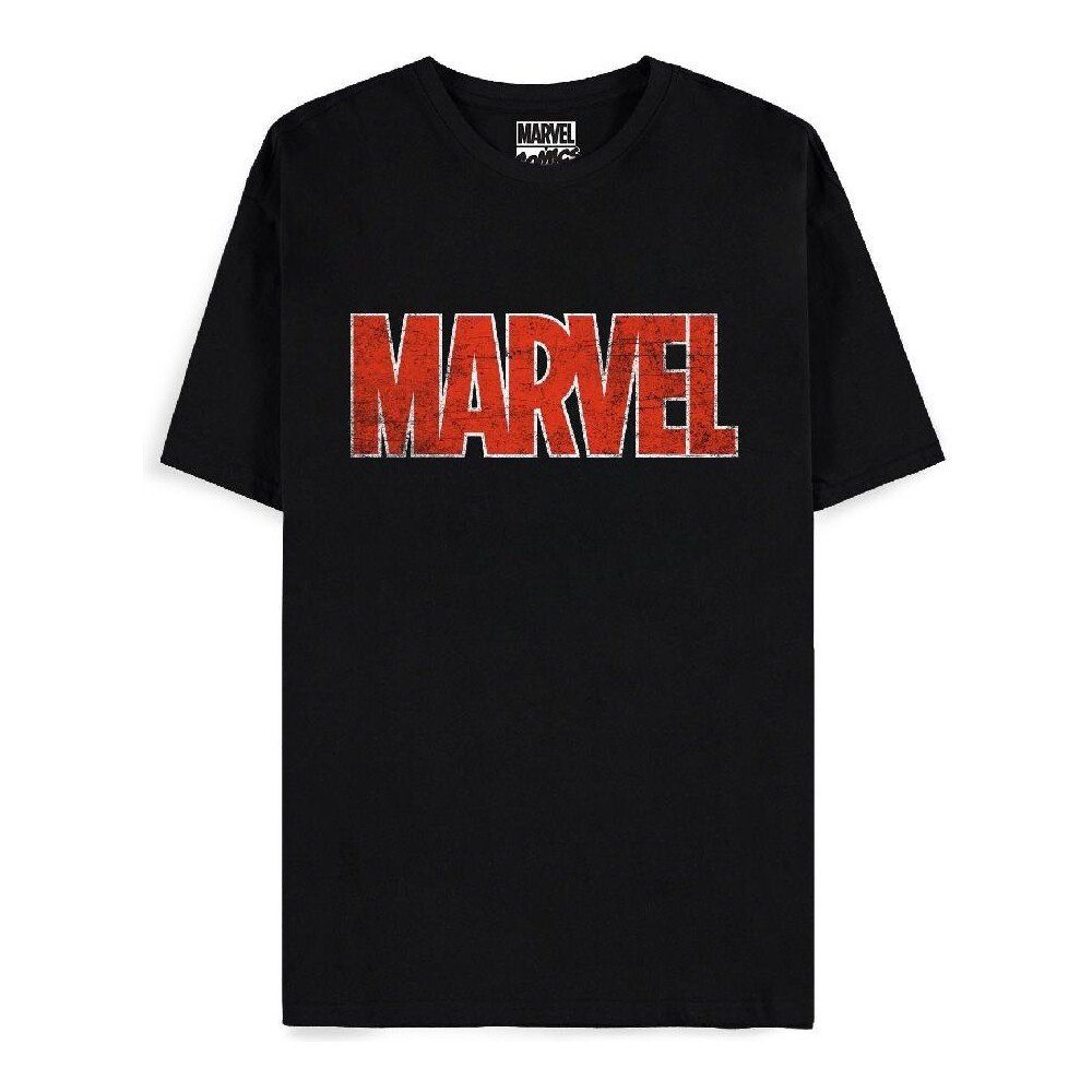 T-Shirt Logo Vintage - DIFUZED Marvel