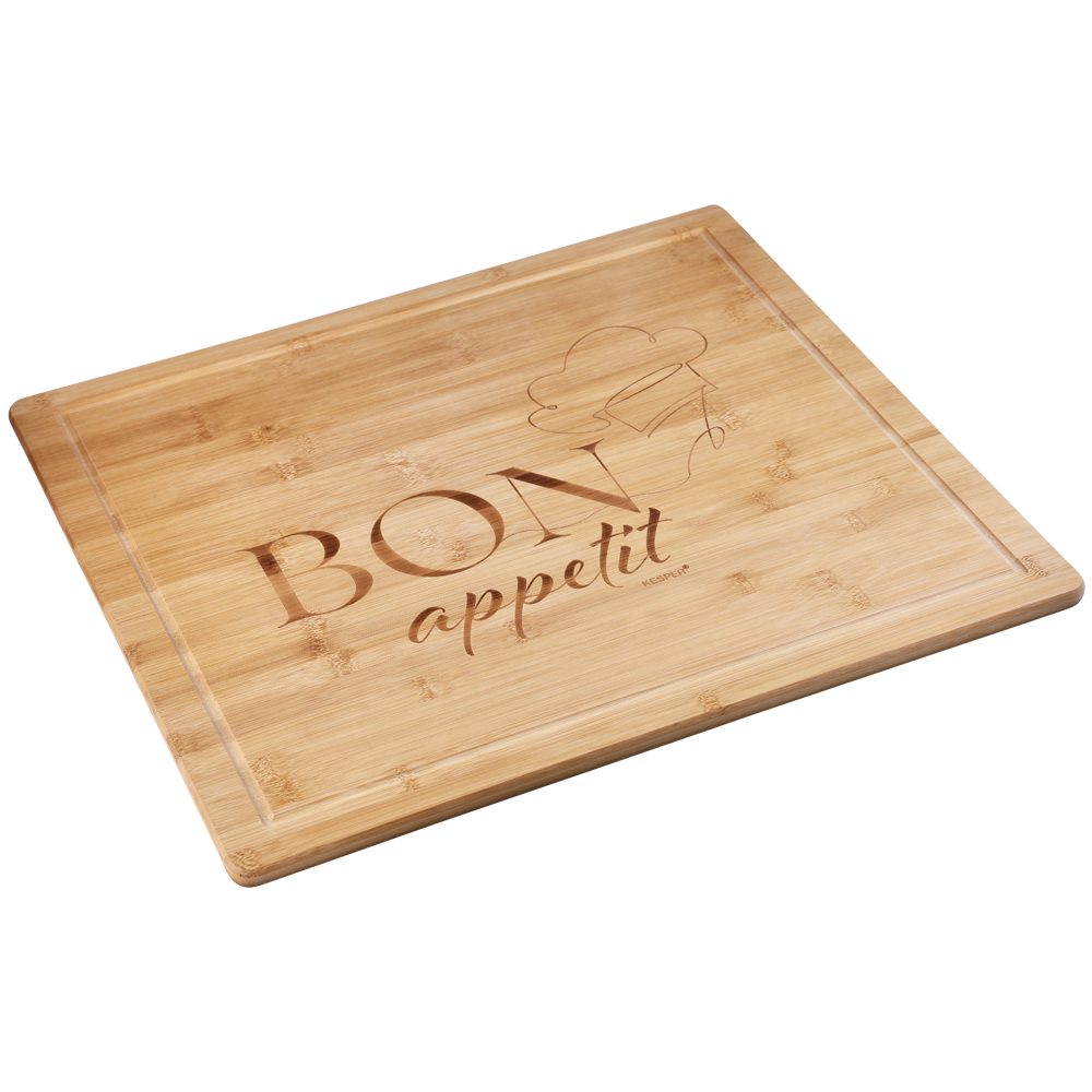 Herdblende-/Abdeckplatte Herdabdeckplatte, Bon appetit, Bambus