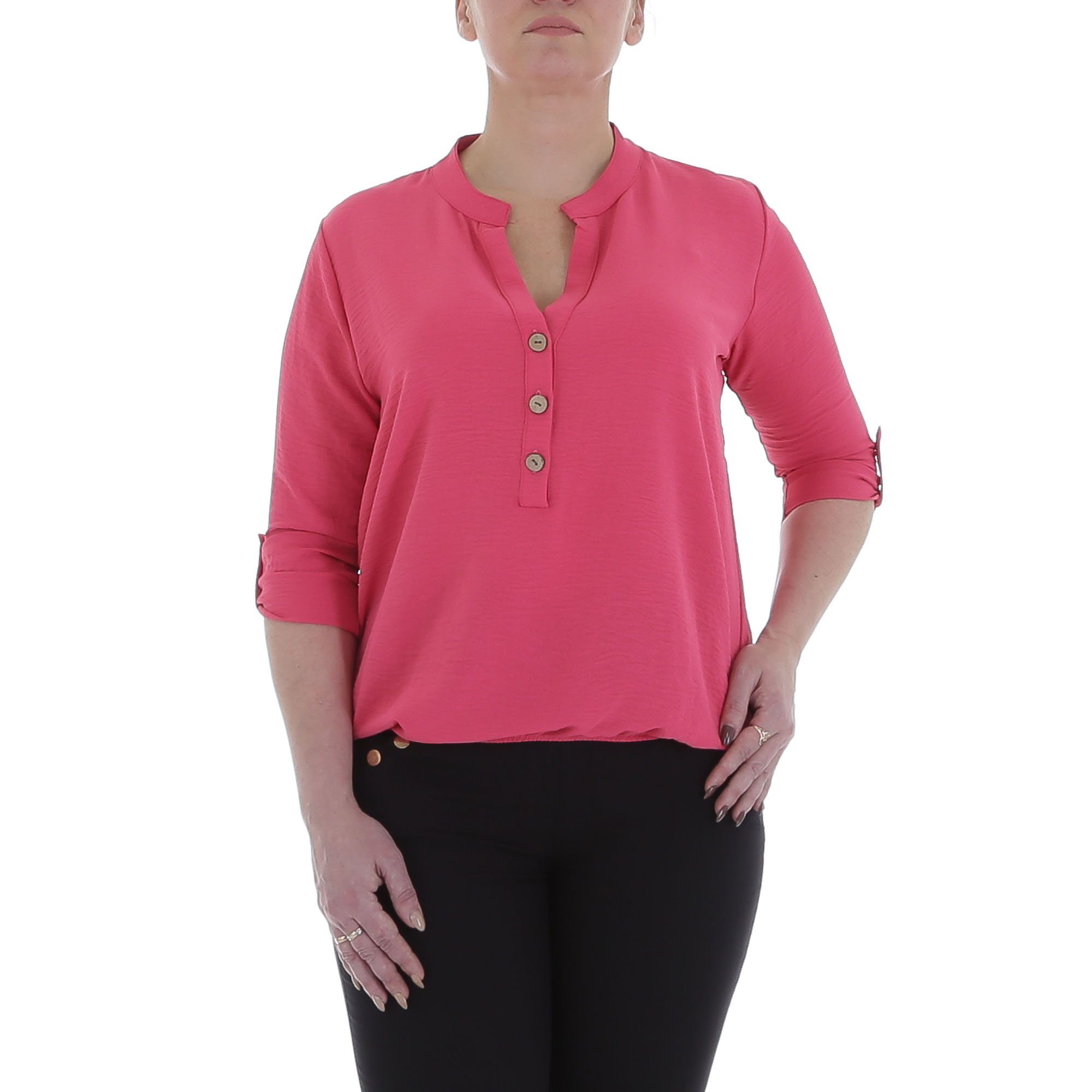 Ital-Design Crinklebluse Damen Elegant (85915886) Bluse günstig online kaufen
