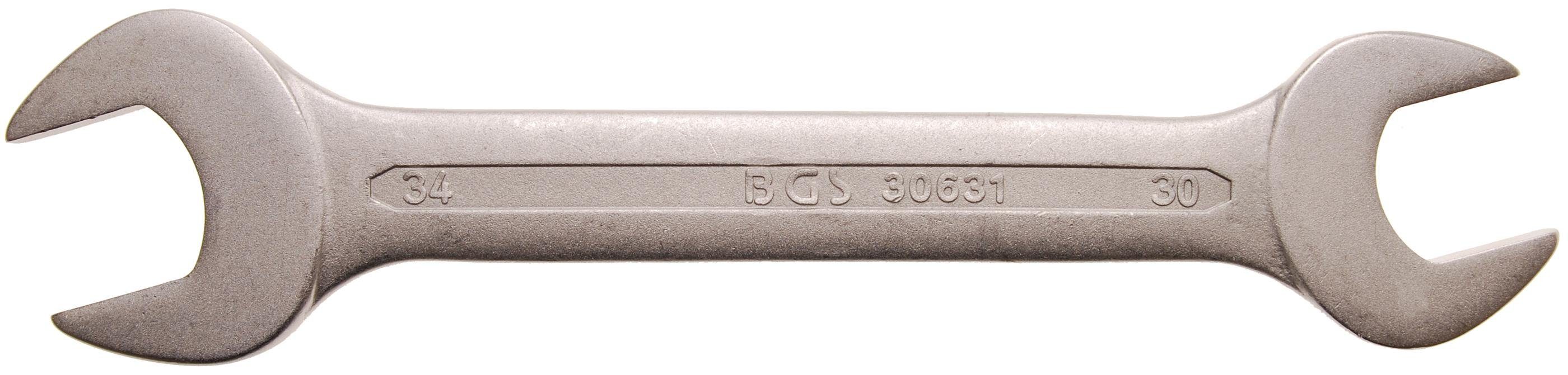BGS technic x 34 mm Maulschlüssel SW 30 Doppel-Maulschlüssel,