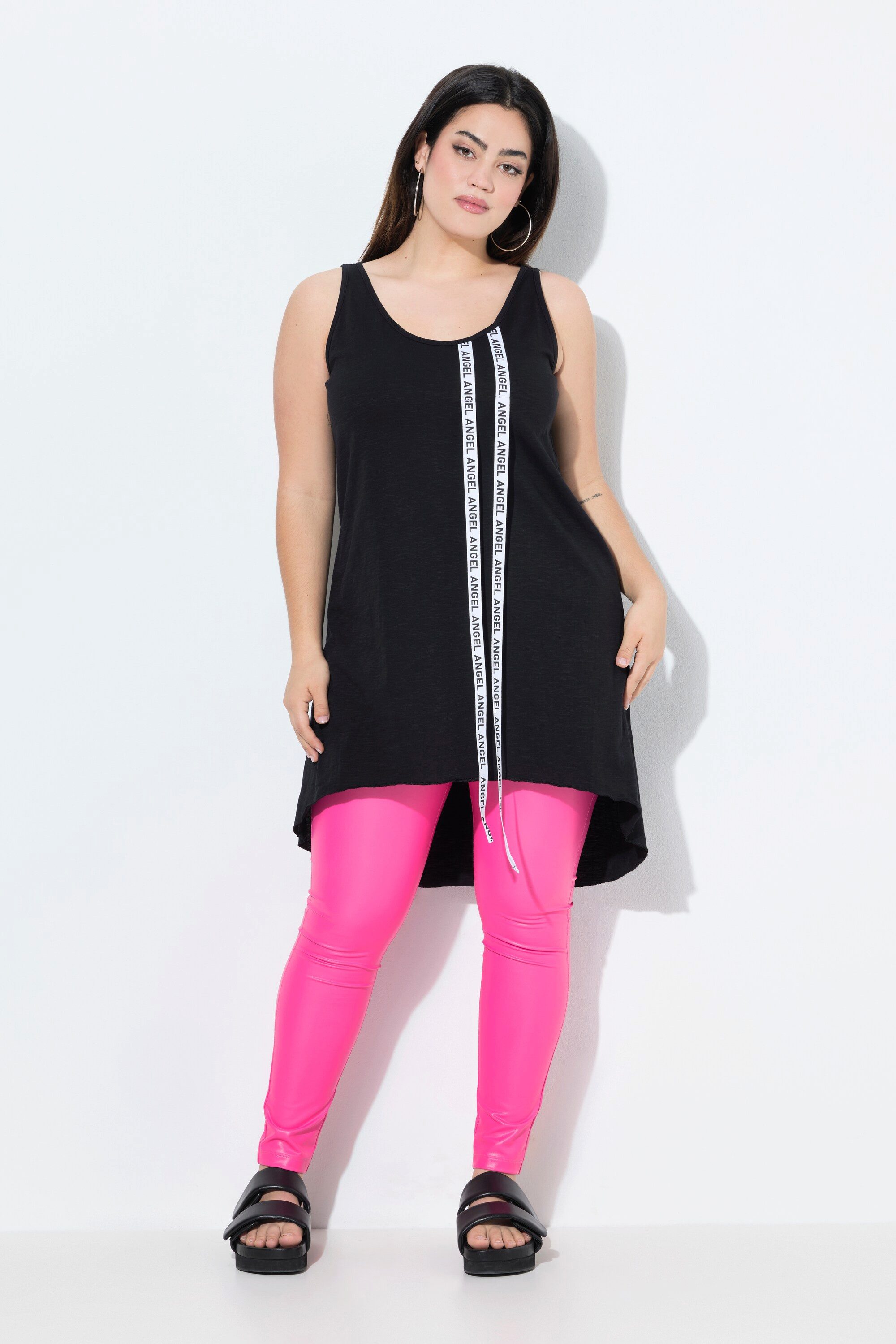 Angel of Style Longtop Longtop A-Linie "Angel"-Zierbänder günstig online kaufen