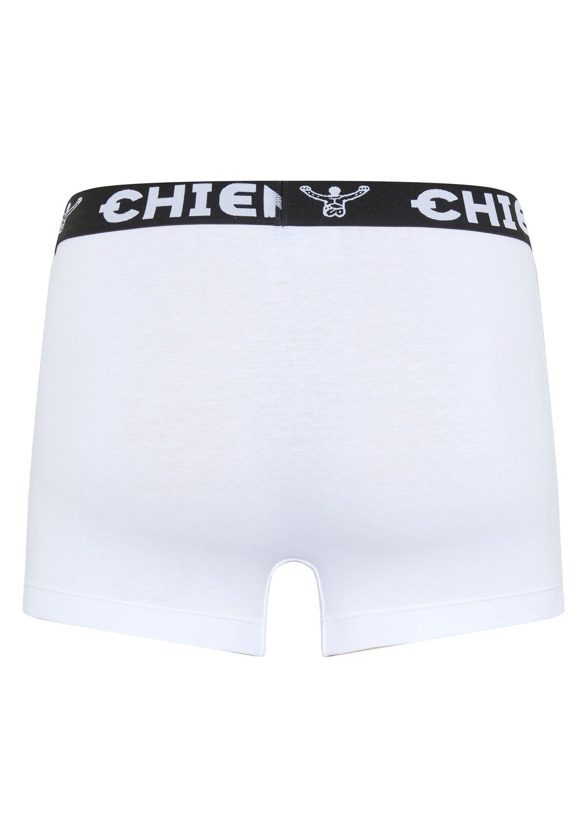 Chiemsee Boxer Weiß Boxershorts, 3er Pack Herren - Shorts, Logobund