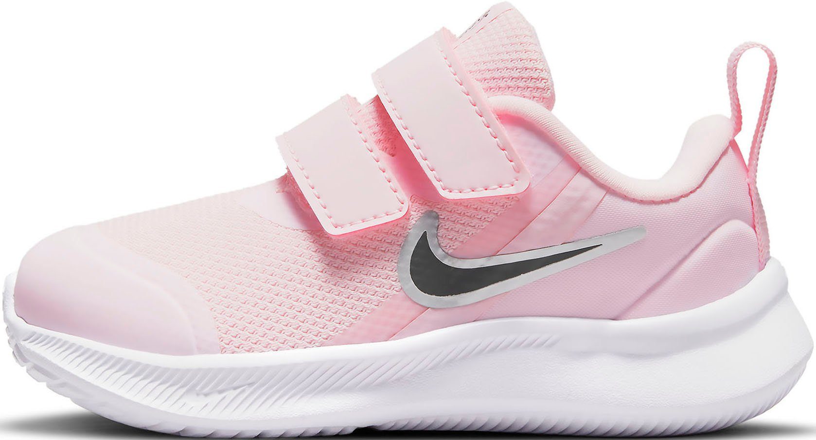 Nike STAR RUNNER mit Klettverschluss pink (TD) Laufschuh 3