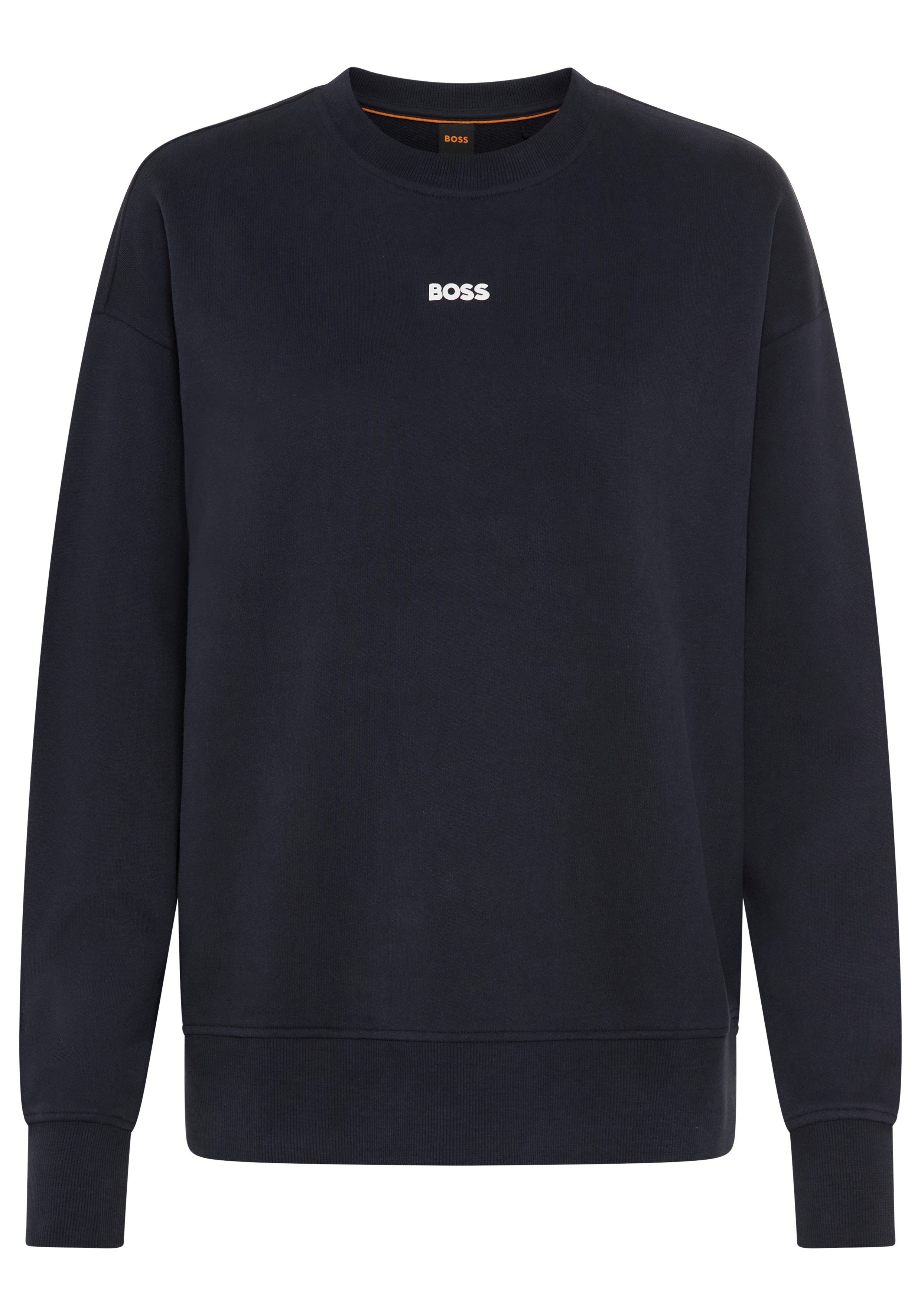 BOSS ORANGE Sweatshirt Eteia Premium Damenmode oversized, Rundhals, mit BOS günstig online kaufen