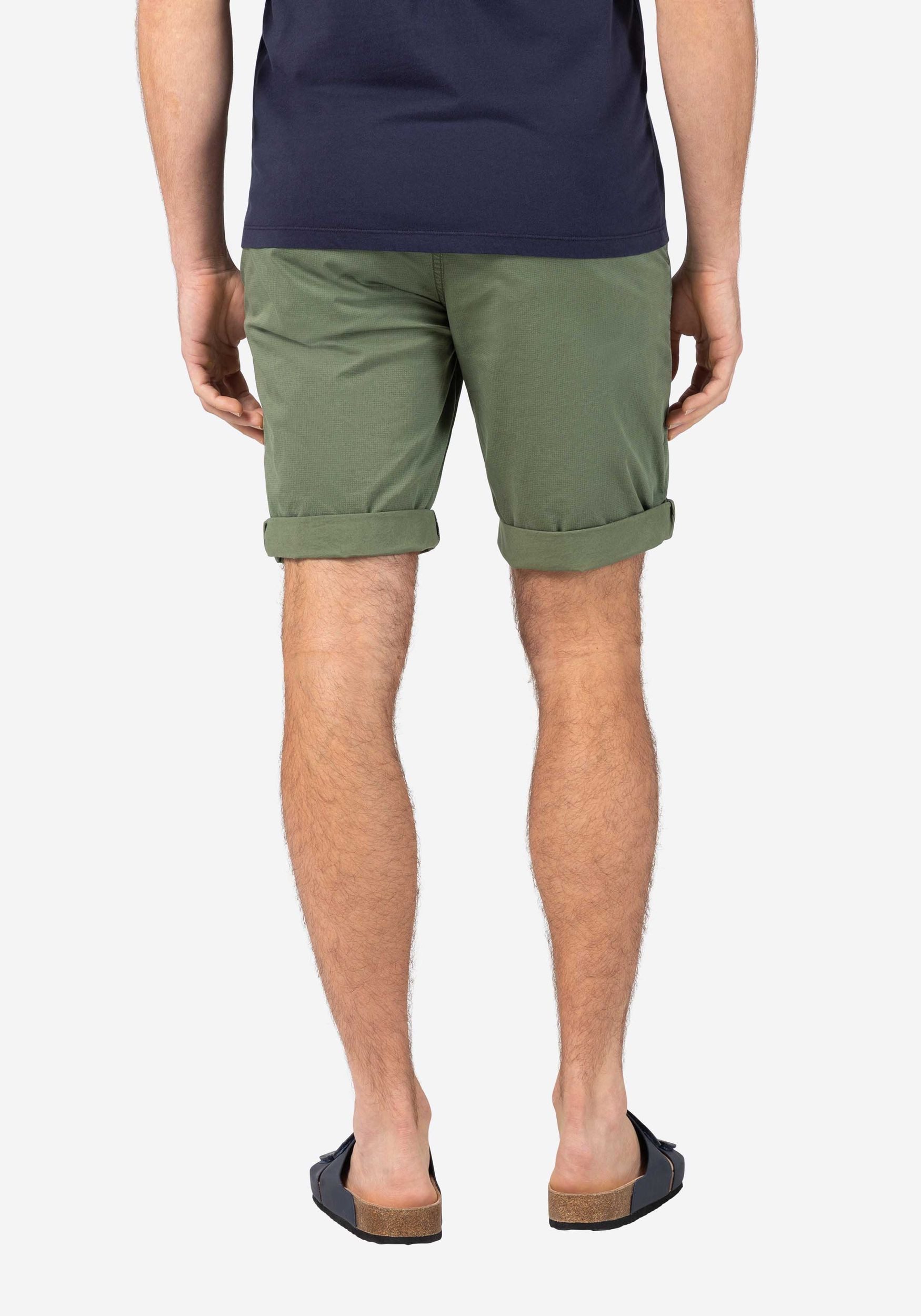 TIMEZONE Chinoshorts mit Kordelzug LucaTZ für Herren Baumwolle Slim fit gemustert elastisch Reißverschluss