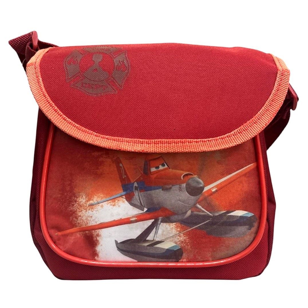 Disney Planes Kindergartentasche Planes 2 – rot, strapazierfähig, verstellbarer Gurt, 18 x 20 x 10 cm