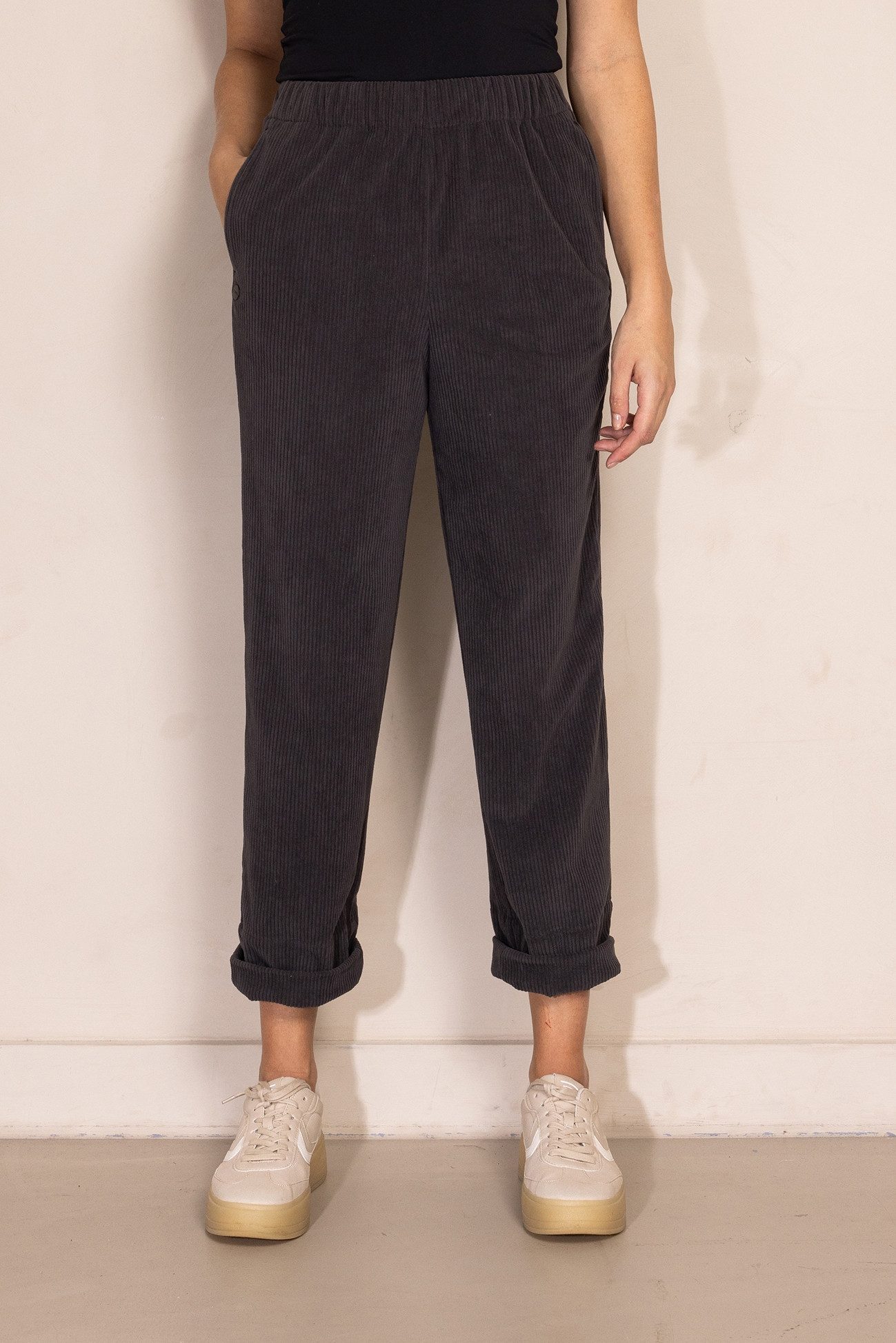 Zhrill Cordhose ZHPIA mit aufgesticktem Logo-Detail günstig online kaufen