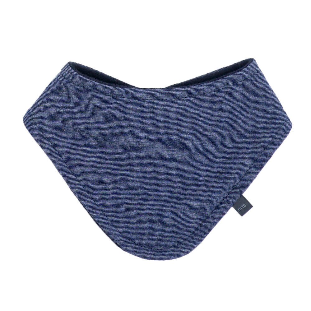 MAXIMO Halstuch GOTS BABY-Tuch, Druckknopf Microringel, Futter Jersey geraut, (1-St), Baumwolljersey