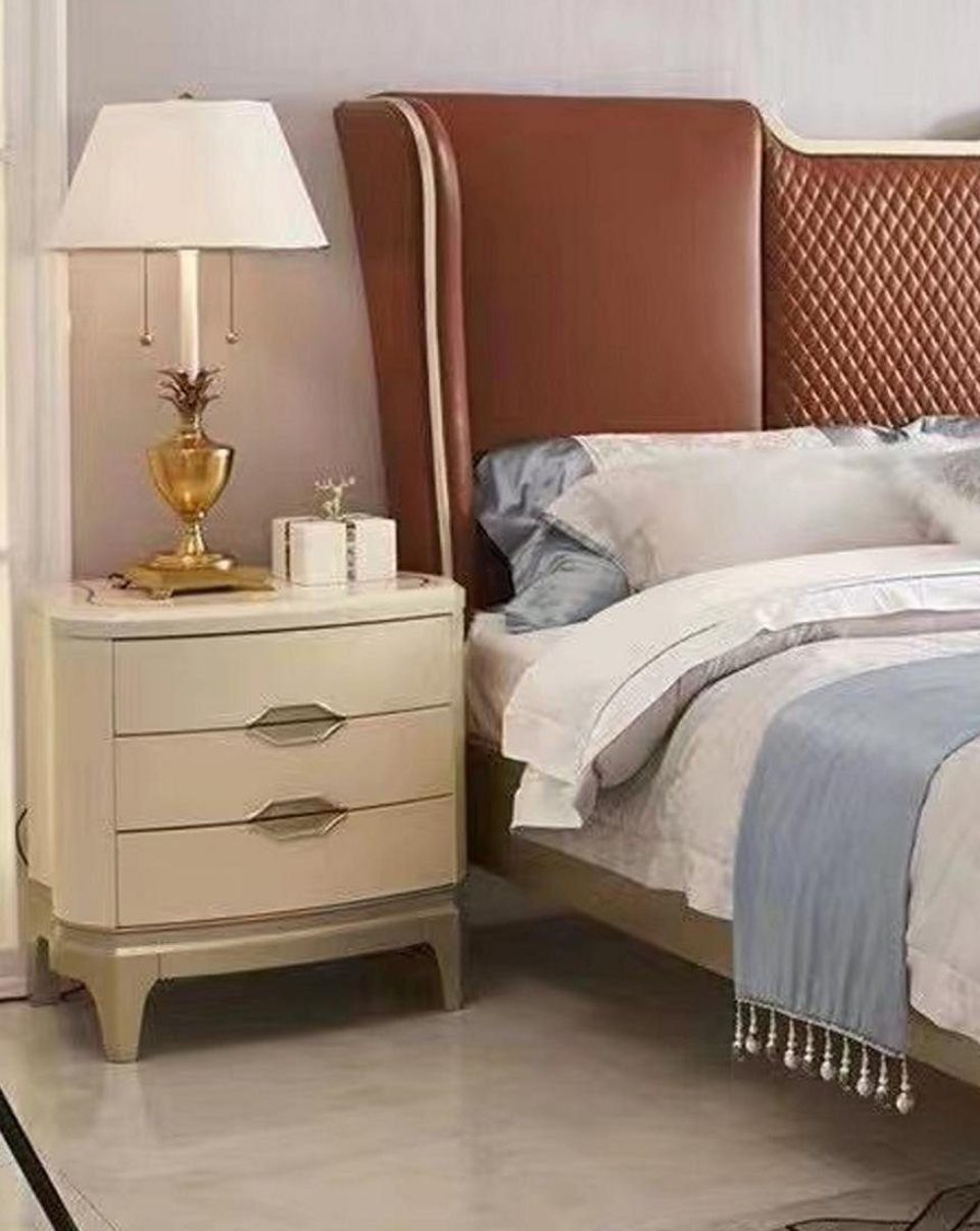 JVmoebel Nachttisch, Luxus Schlafzimmer Möbel 2x Nachttische Moderne Beistelltische | Nachtkonsolen