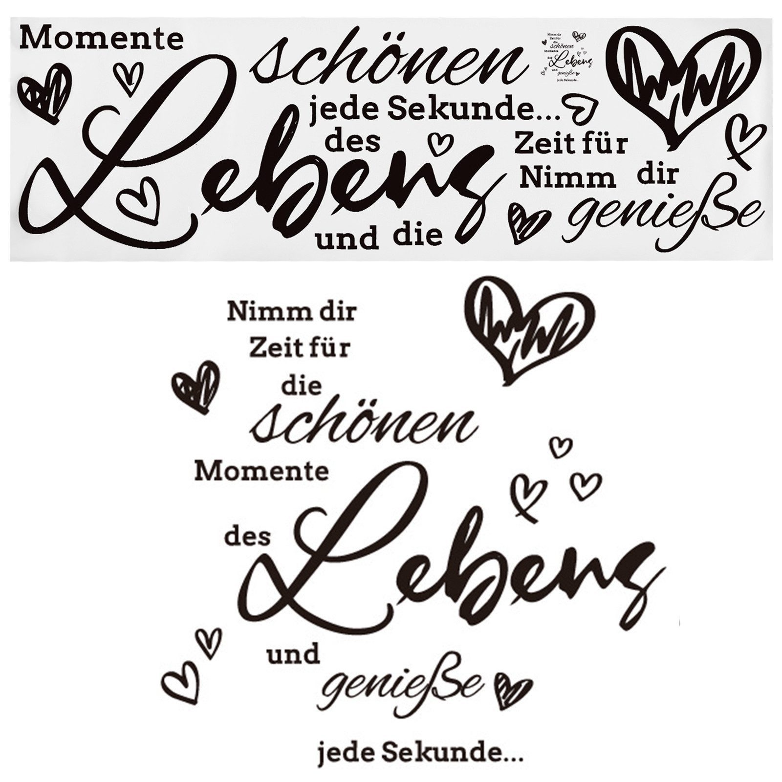 BlingBin Wandtattoo Wohnzimmer Wandaufkleber Schlafzimmer Wandsticker günstig online kaufen