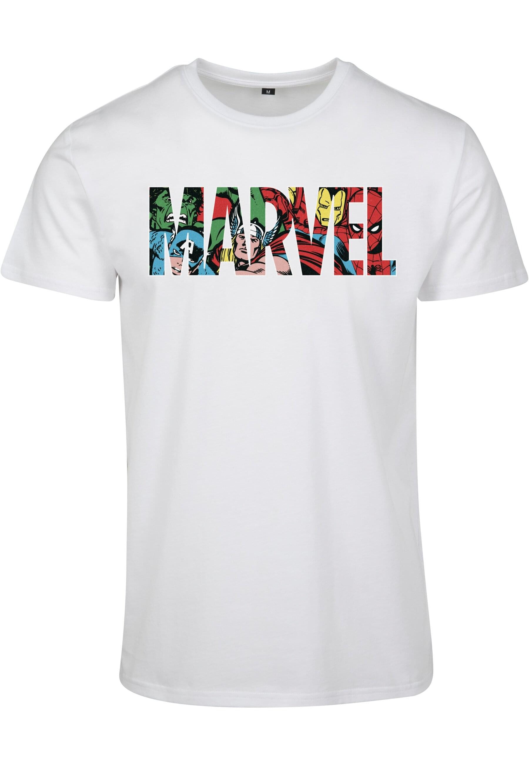 Merchcode T-Shirt Merchcode Herren Marvel Logo günstig online kaufen