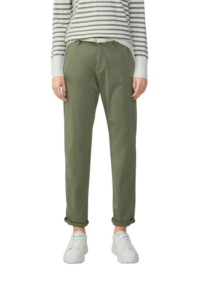 s.Oliver Stoffhose Chino mit geflochtenem Gürtel günstig online kaufen
