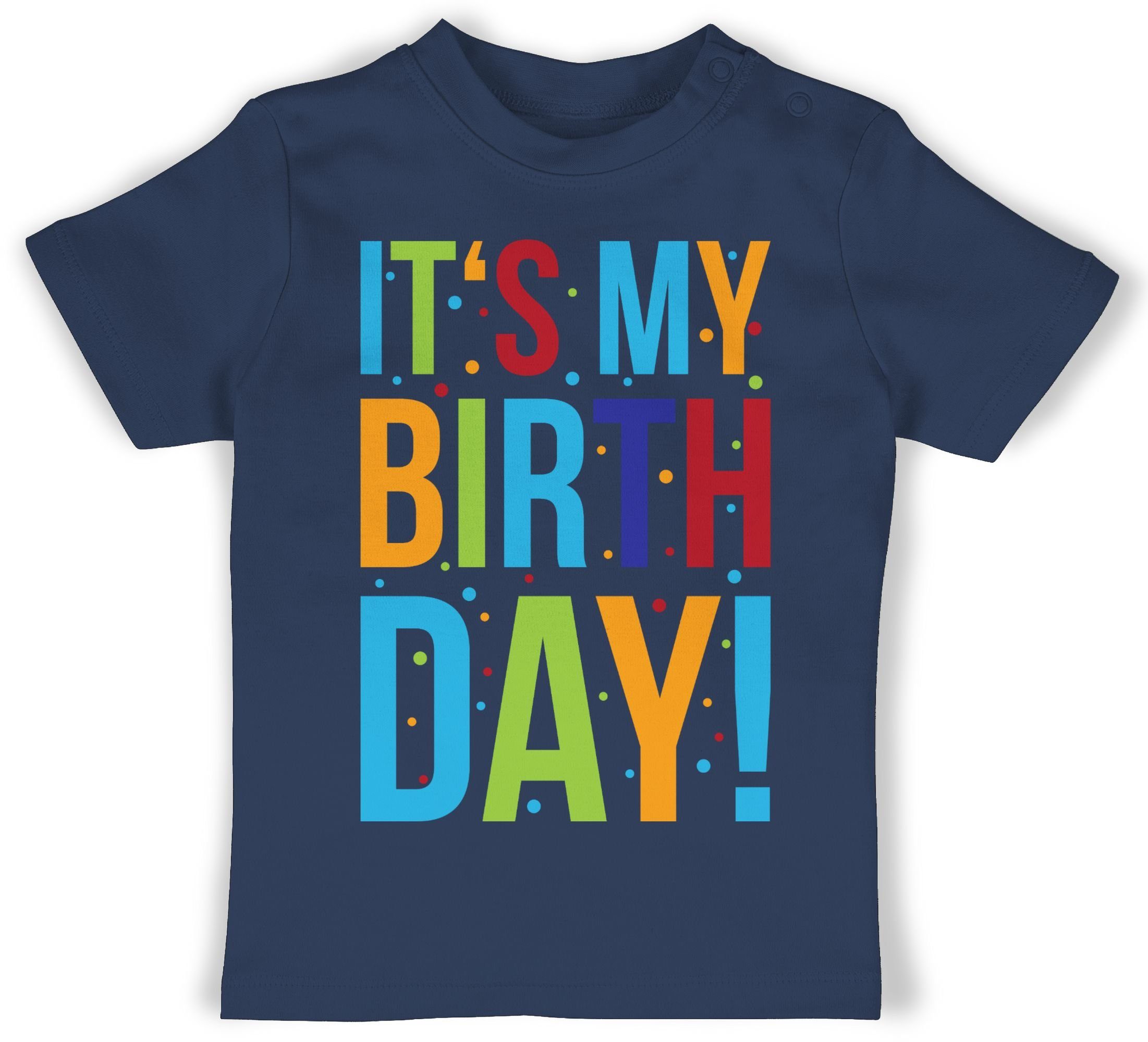 Liste günstiger Produkte Shirtracer T-Shirt It's my 2 Blau Geschenk Baby Birthday! Geburtstag Navy