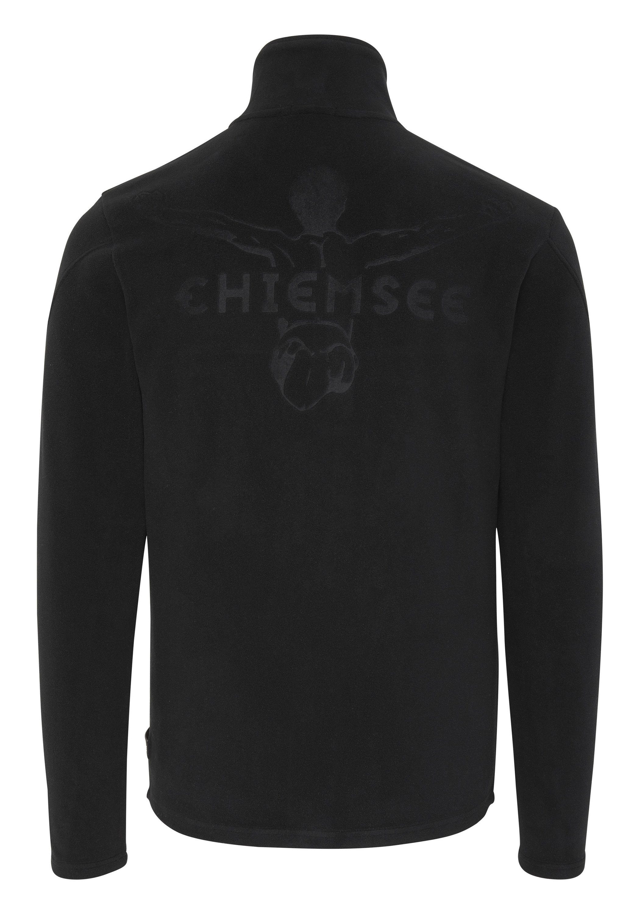 Chiemsee Fleecejacke Fleece-Jacke im Basic-Stil mit schwarz Jumper-Motiv 1