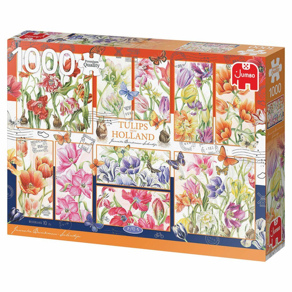Puzzleteile Spiele Jumbo Teile, 1000 Puzzle 1000 Tulpen Holländische