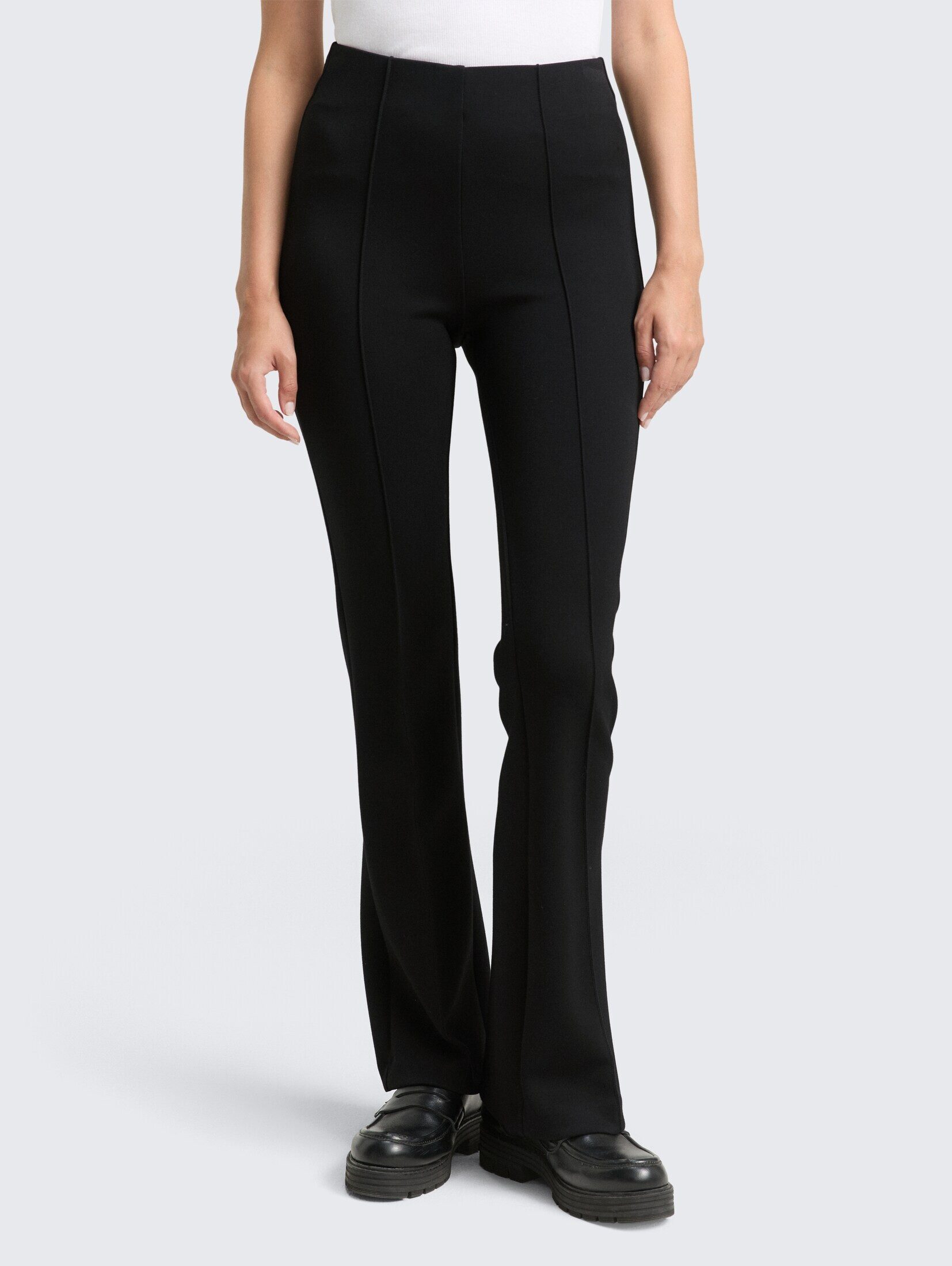 TOM TAILOR Stoffhose Hosen & Chino Flared Treggings Hose günstig online kaufen