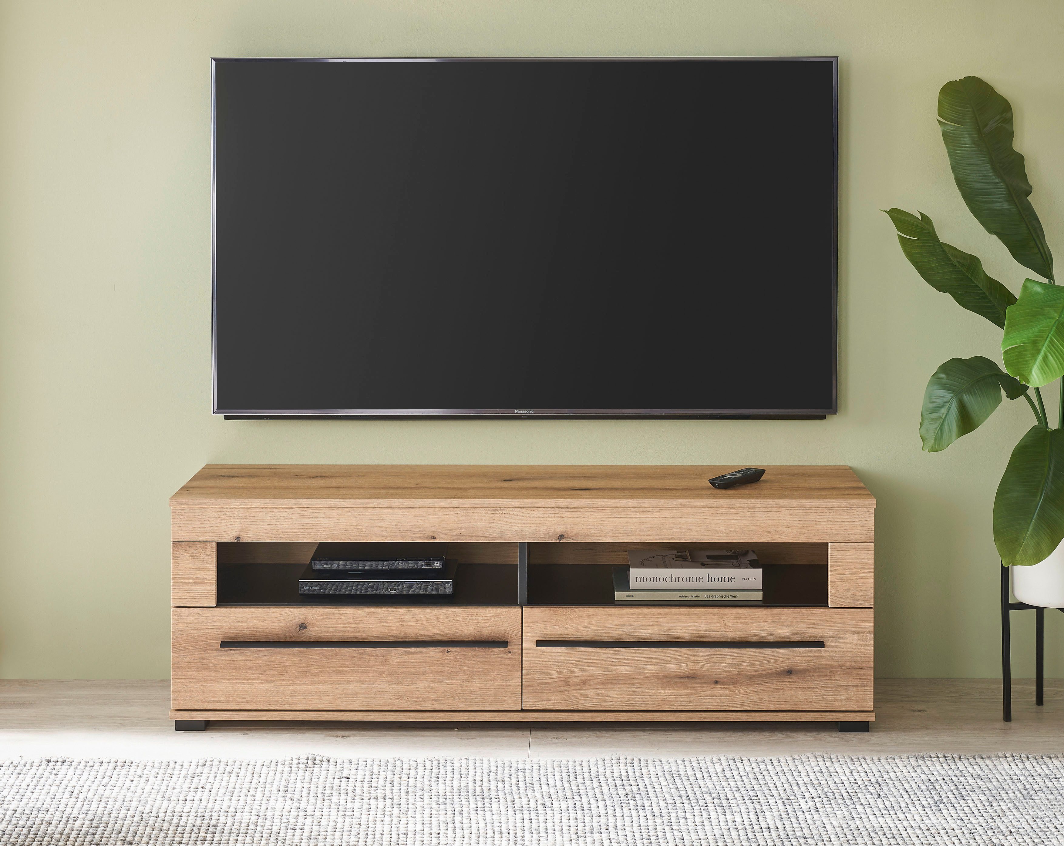 INOSIGN Lowboard modernes TV-Unterteil, Kommode in Eiche Evoke oder weiß, s günstig online kaufen