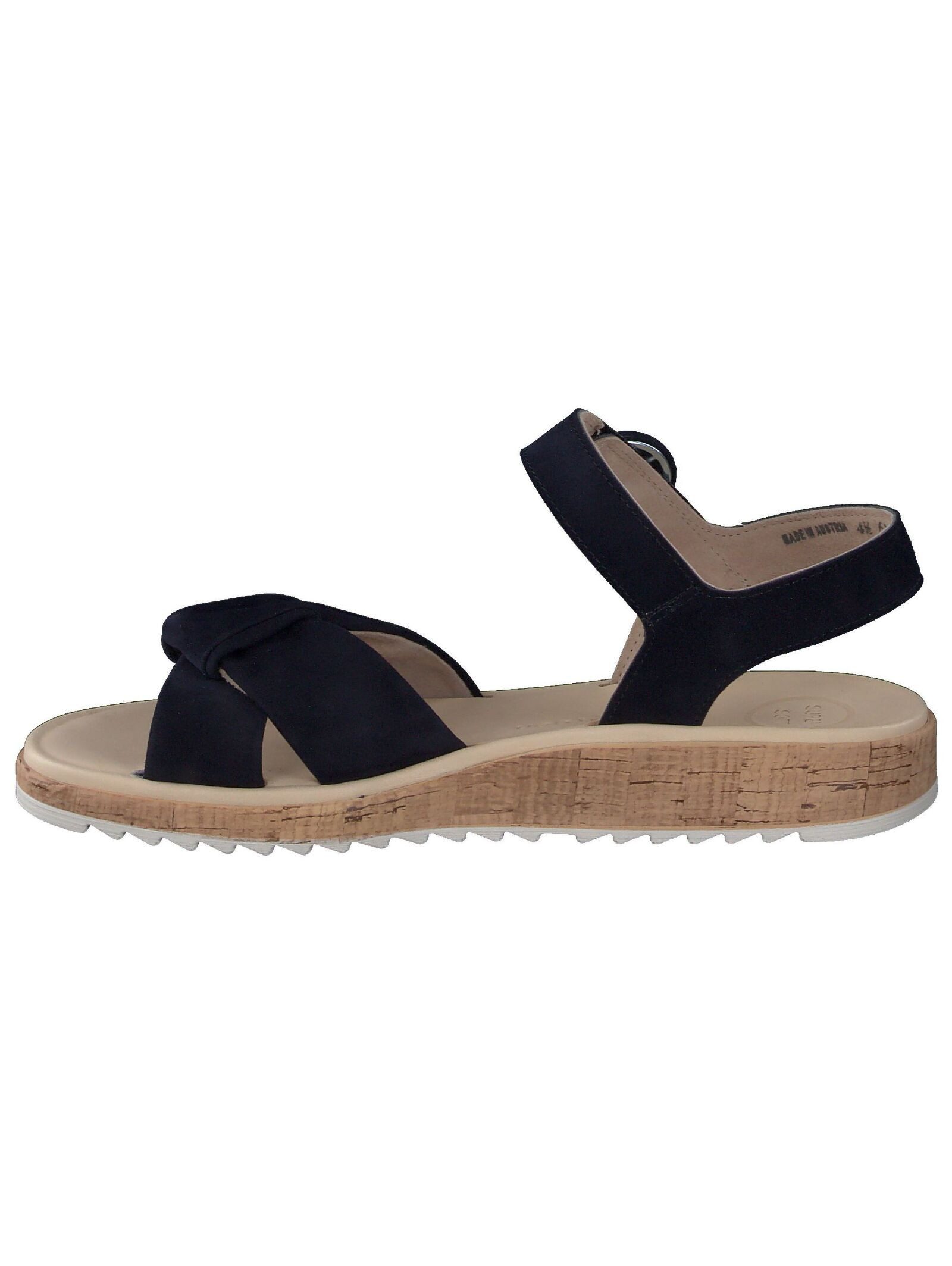 Paul Green Sandalen Veloursleder Riemchensandalette günstig online kaufen