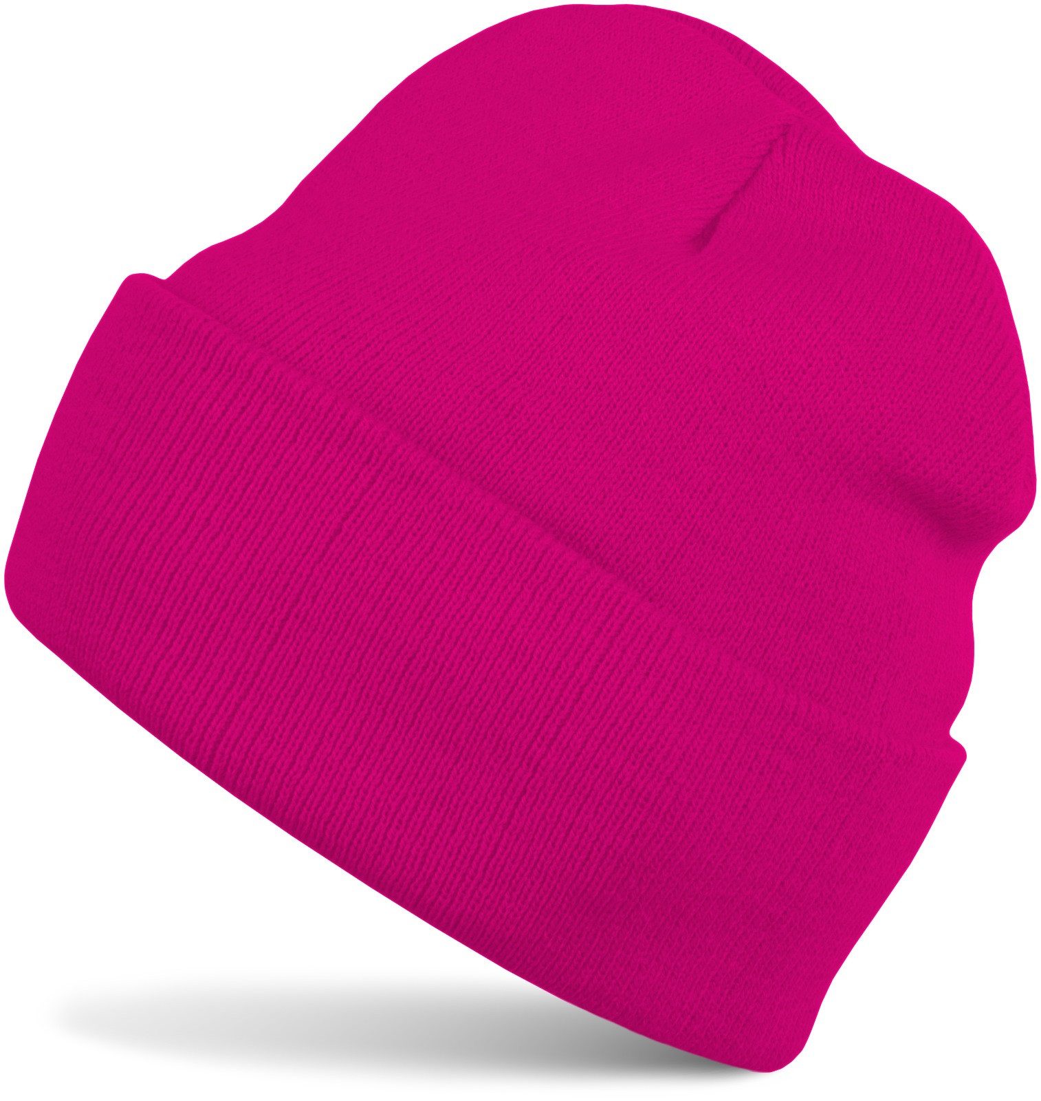 styleBREAKER Strickmütze Winter Strickmütze mit Krempe günstig online kaufen