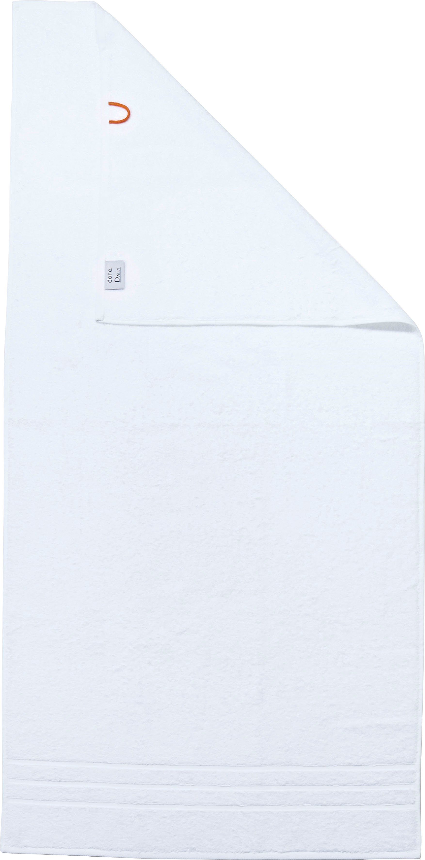done.® Duschtuch Daily Uni, Walkfrottier (1-St), günstig online kaufen