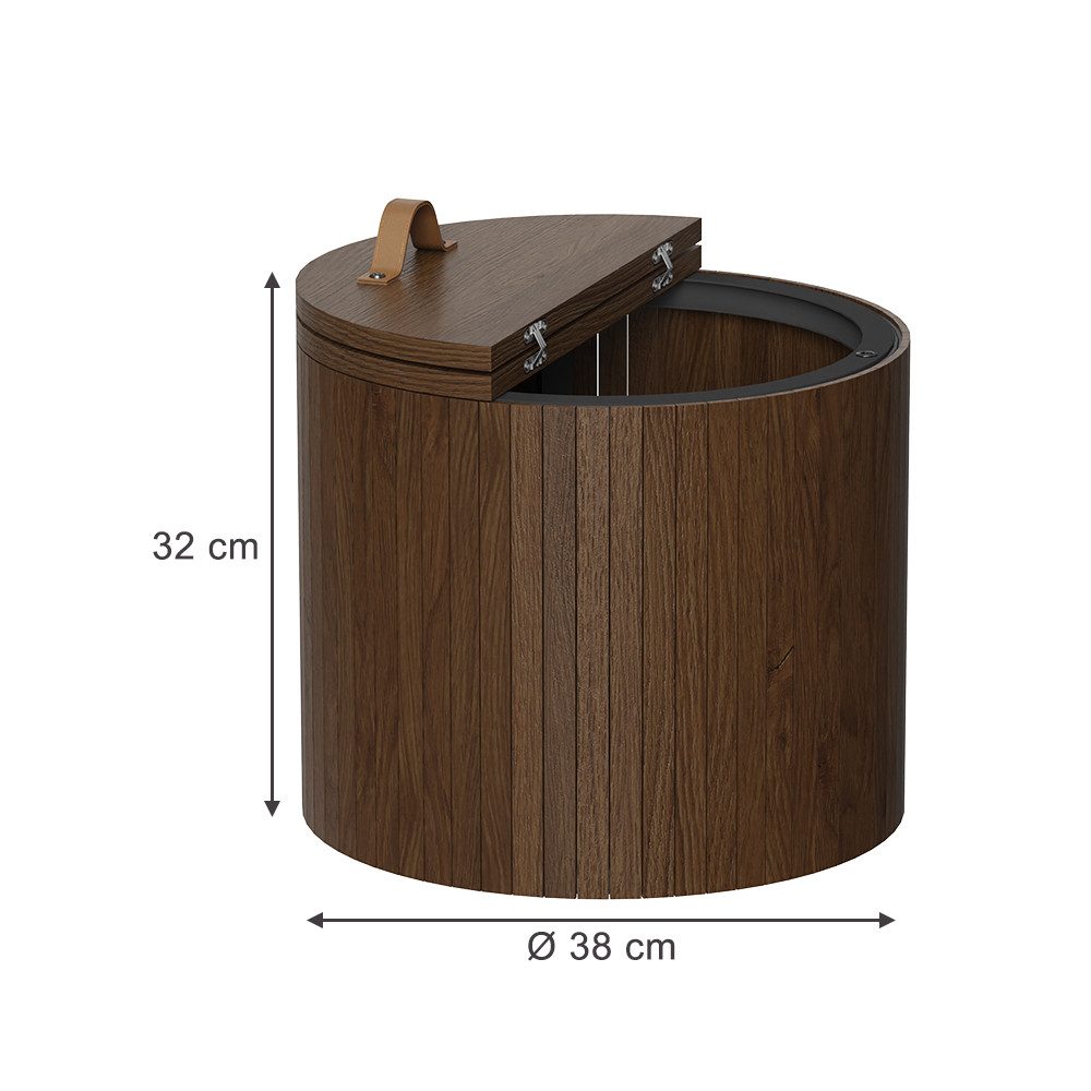 Vicco Couchtisch Tavilo, Walnuss, 38 x günstig online kaufen