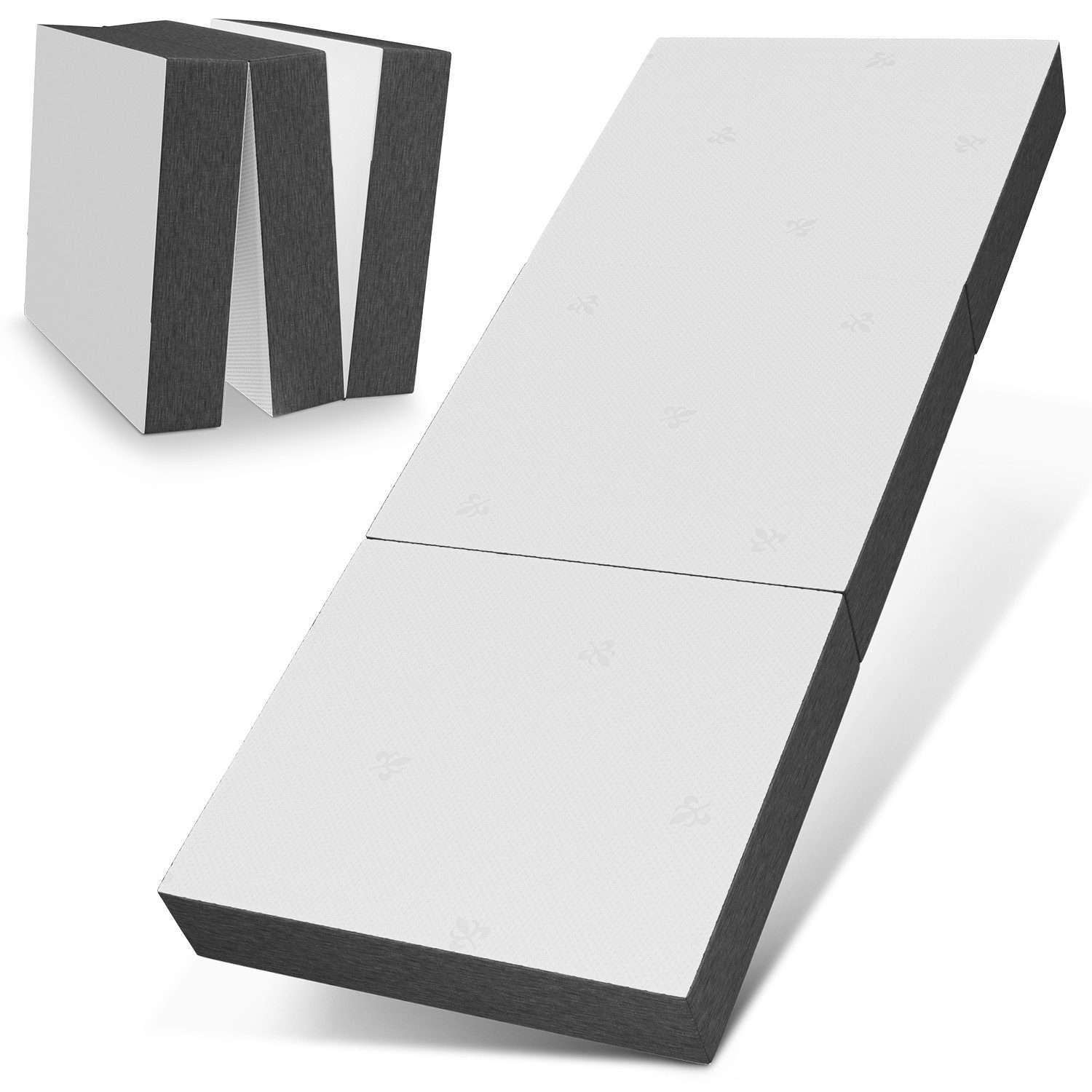 Klappmatratze 11 cm Kaltschaum, 4 cm Visko-Mineralschaum, ELONEO, 15 cm hoch, (200x90cm, 200x140cm), versch. Größen & Farben, atmungsaktiv, pflegeleicht