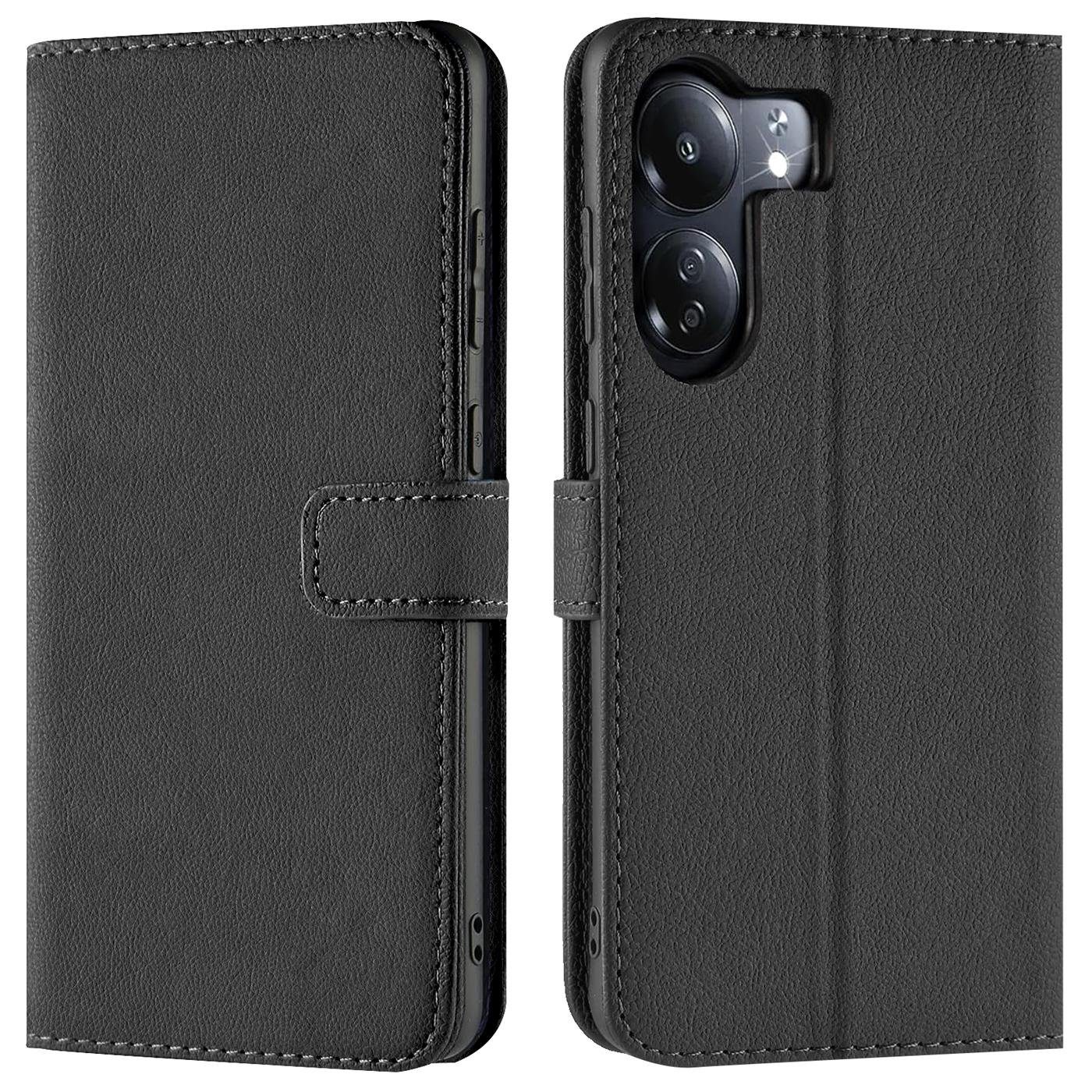 CoolGadget Handyhülle Book Case Handy Tasche für Xiaomi Redmi 13C 6,74 Zoll, Hülle Klapphülle Flip Cover für Xiaomi Redmi 13C Schutzhülle stoßfest