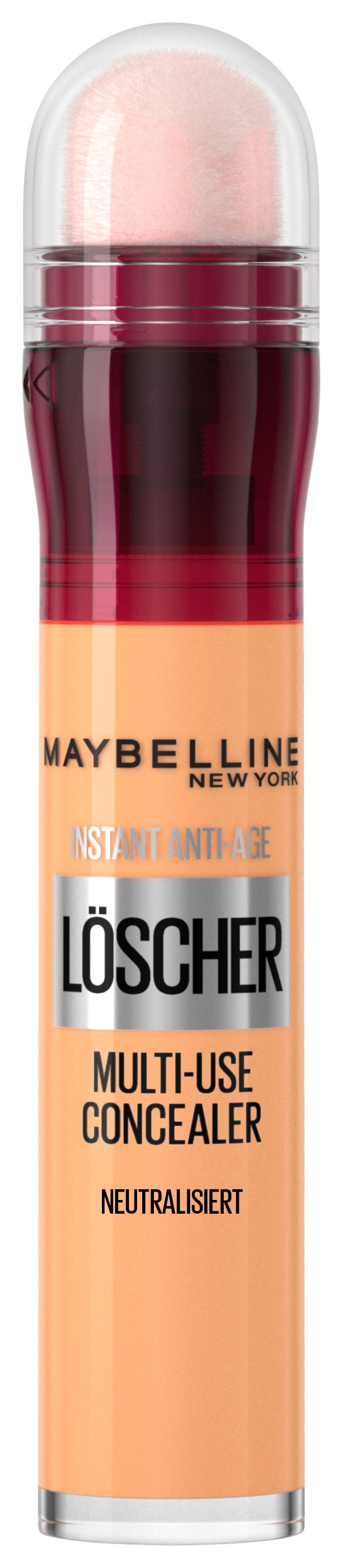 MAYBELLINE NEW YORK Concealer INSTANT ANTI-AGE MULTI-USE CONCEALER, für sichtbar straffere Haut und einen ebenmäßigen Teint