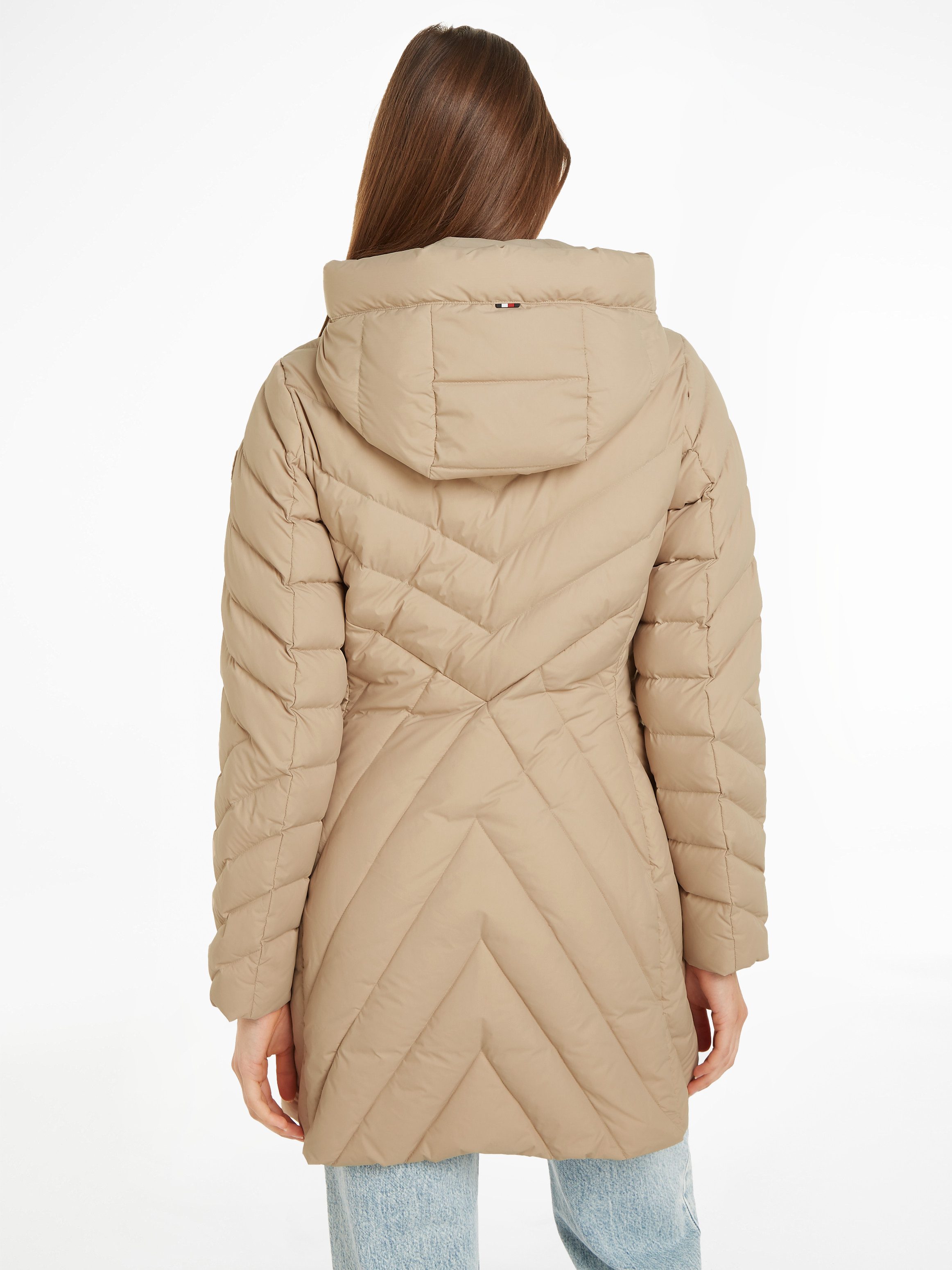 Tommy Hilfiger Steppmantel "CHEVRON MW PADDED COAT", mit mittelstarker Watt günstig online kaufen