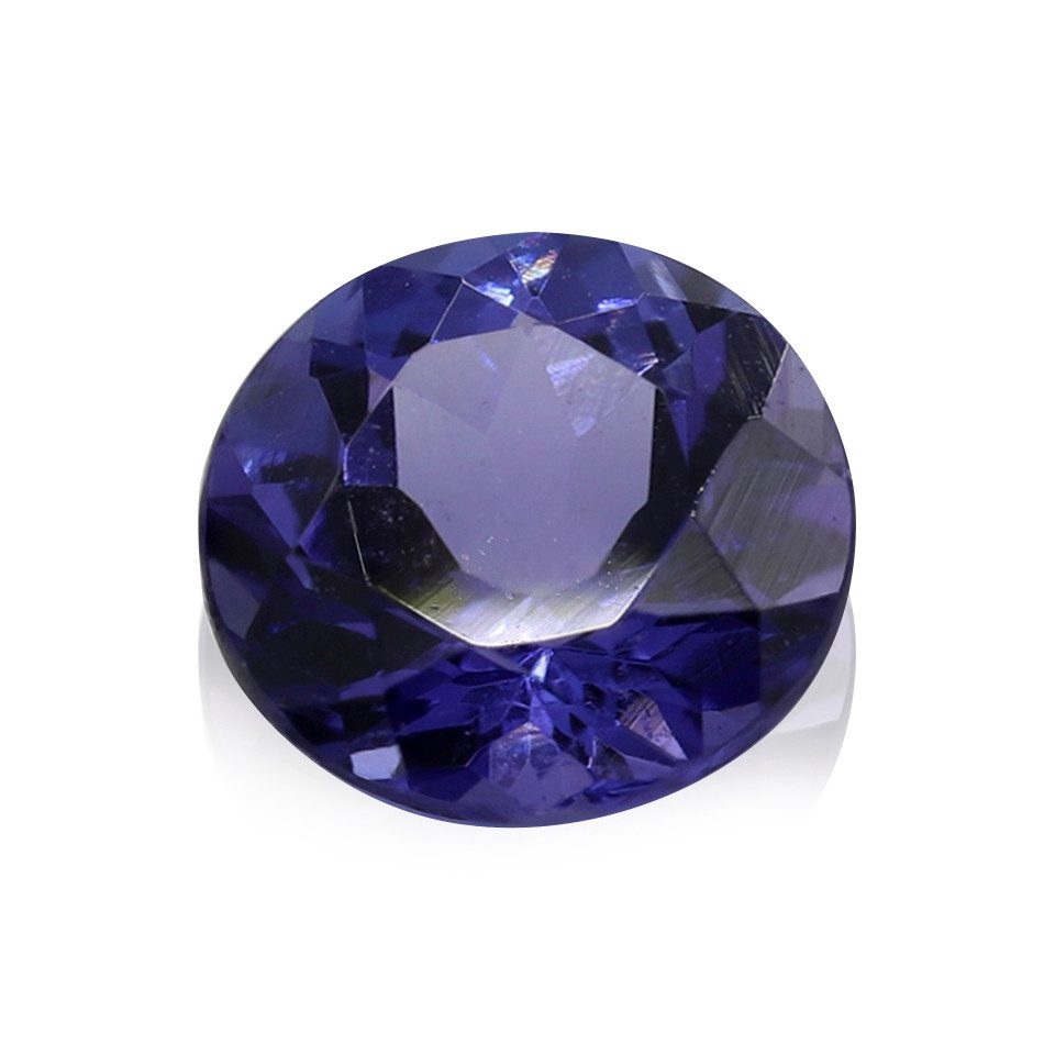 Cavill Edelstein AAA Tansanit Rund Edelstein, 1,25ct aus Tansania, (1-St)