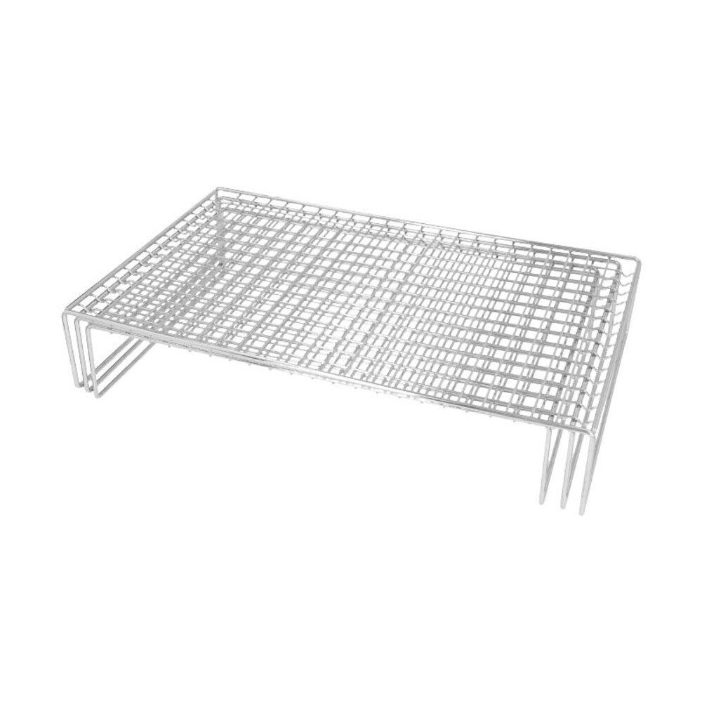 RBV Birkmann Abkühlgitter Easy Baking Auskühlgitter-Set 3-tlg. edelstahl, (Set, 3-tlg), Easy Baking Auskühlgitter-Set, 3-tlg., 40,00cm, Edelstahl, silber