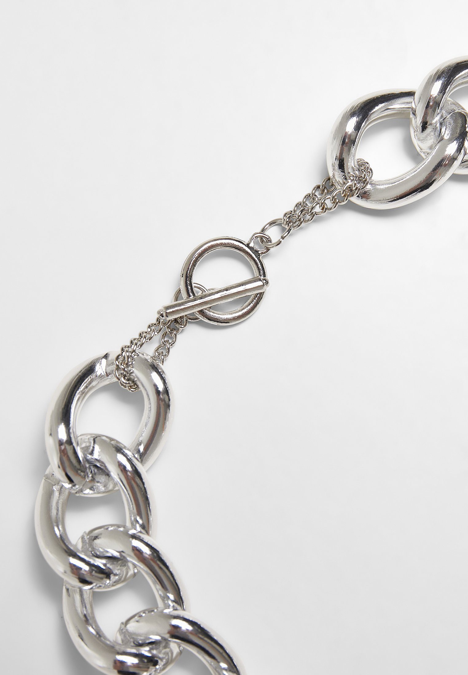 Chain Flashy silver Anhänger Necklace CLASSICS mit URBAN Accessories Kette
