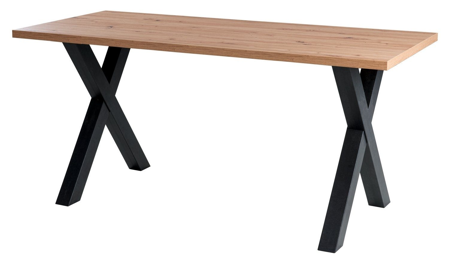 Mäusbacher Schreibtisch MISTER OFFICE, Asteiche Dekor, B 160 cm x T 70 cm