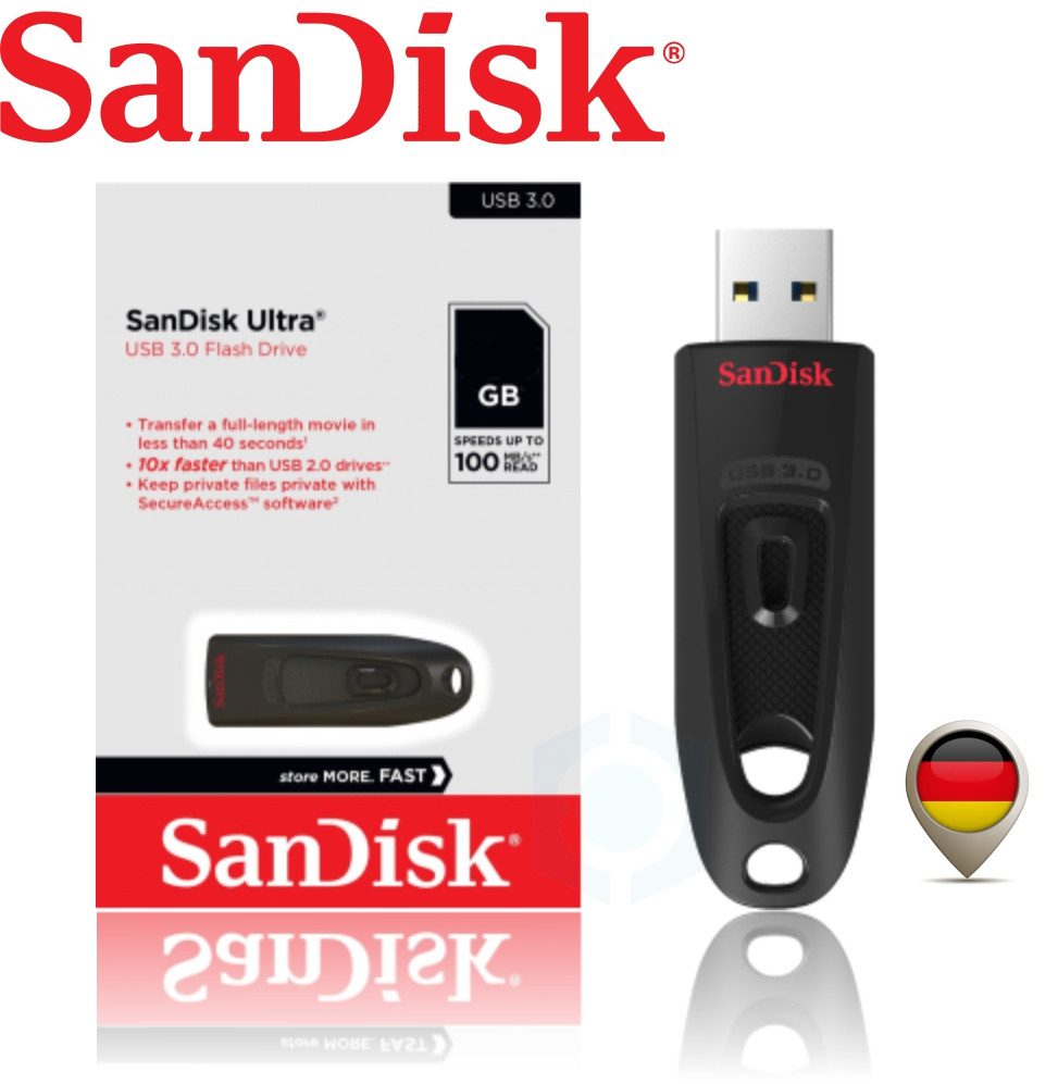 Sandisk Ultra 3.0 Flash Laufwerk USB-Stick
