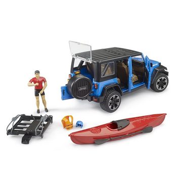 Bruder® Spielzeug-Auto 02529 Jeep Wrangler Rubicon Unlimited, mit Spielfigur, für Kinder ab 4 Jahren