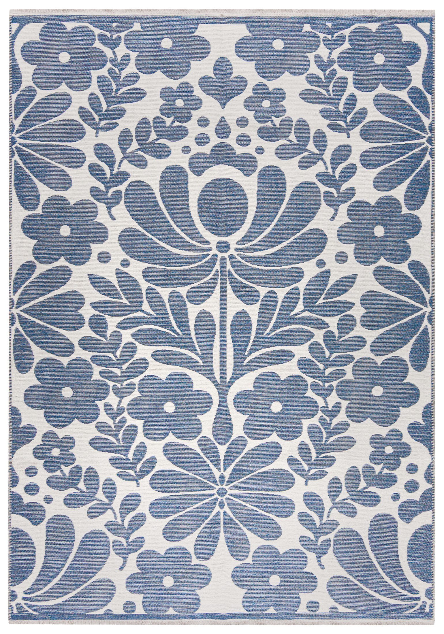 Mazovia Designteppich Teppich Zweiseitiger Pflanzlich Wohnzimmer Schlafzimmer Esszimmer Büro, 200 x 300 cm, Fußbodenheizung