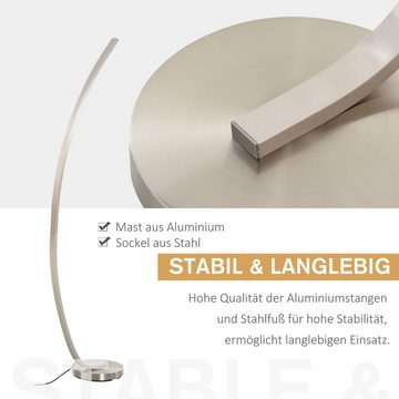 HOMCOM Stehlampe Standleuchte, LED