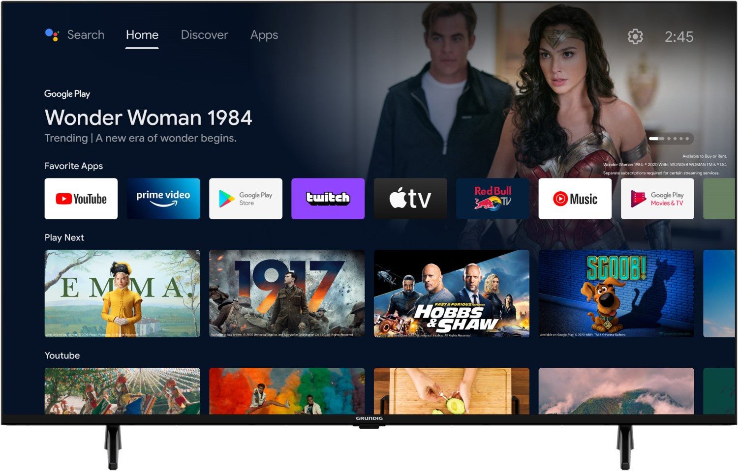 65 VCE 223 AU3T00 LED-Fernseher