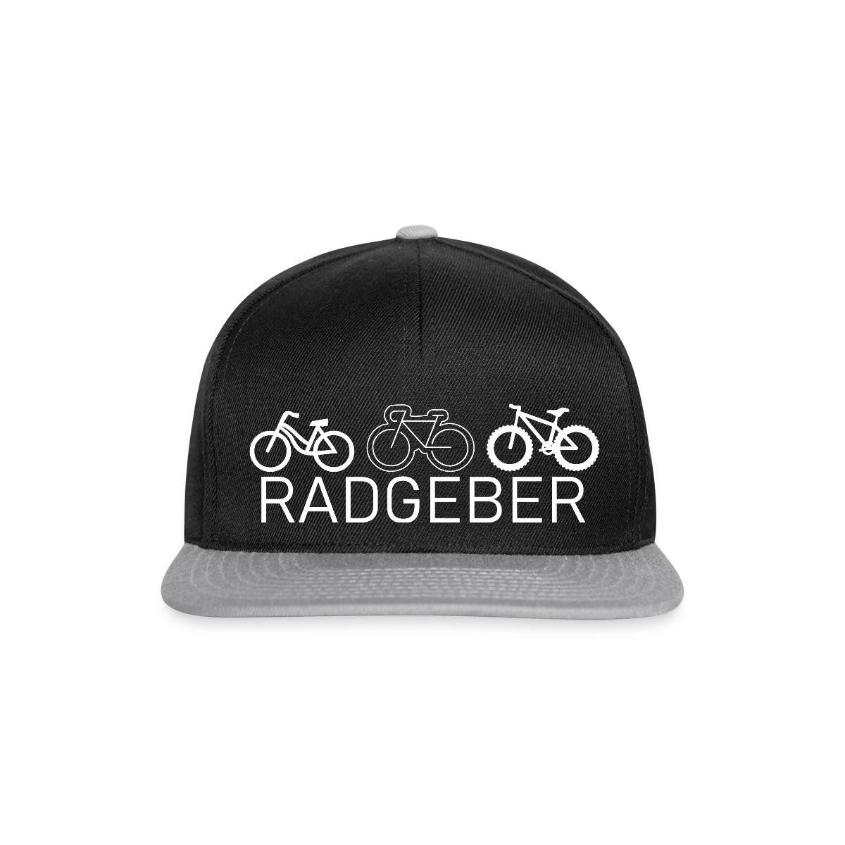 Snapback Cap Radgeber, Fahrradhumor Snapback Cap