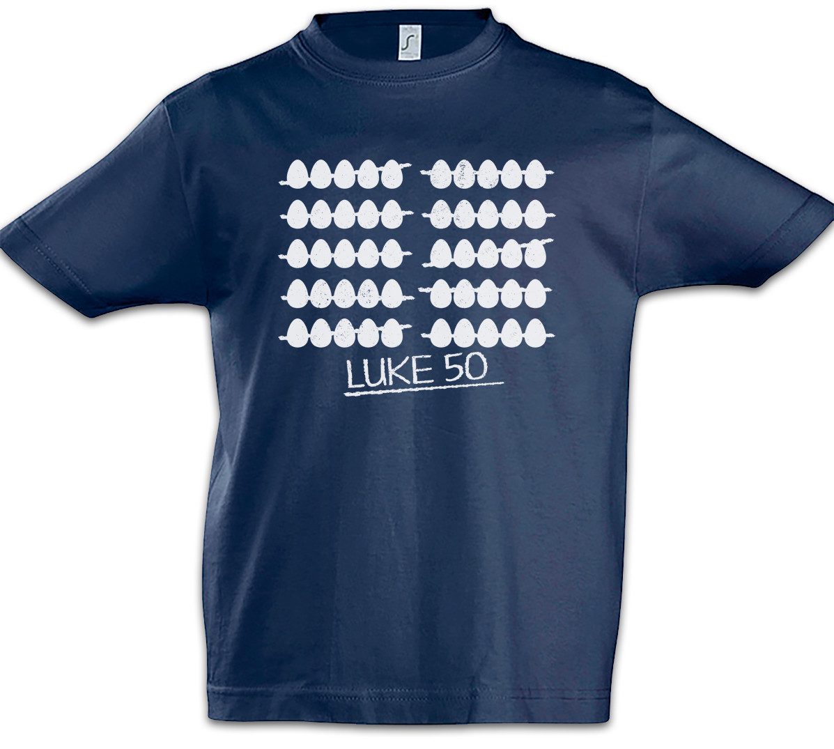 Print-Shirt Luke Egg Eating Kinder T-Shirt Der Luke Unbeugsame Jackson Dragline