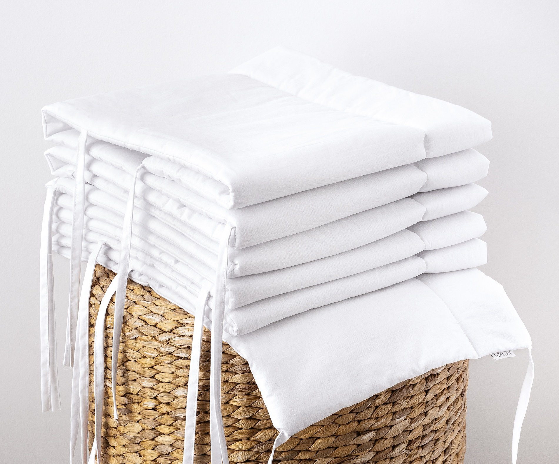 Loolay Bettnestchen BEIGE, GRAU, WEIß, ROSA Babybett BETTUMRANDUNG 420, 360 günstig online kaufen