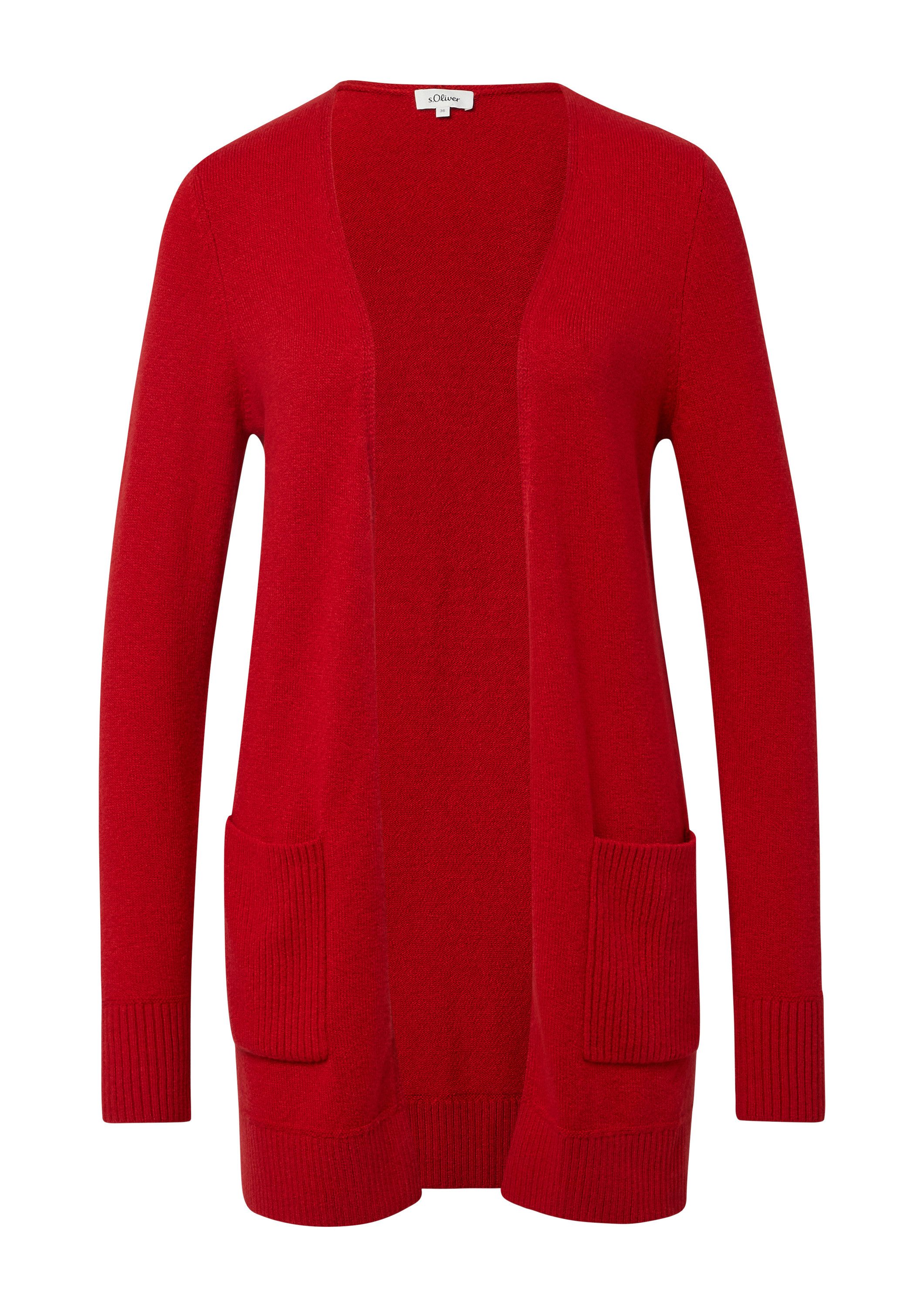 s.Oliver Cardigan Strickjacke Weiche Strickjacke mit günstig online kaufen