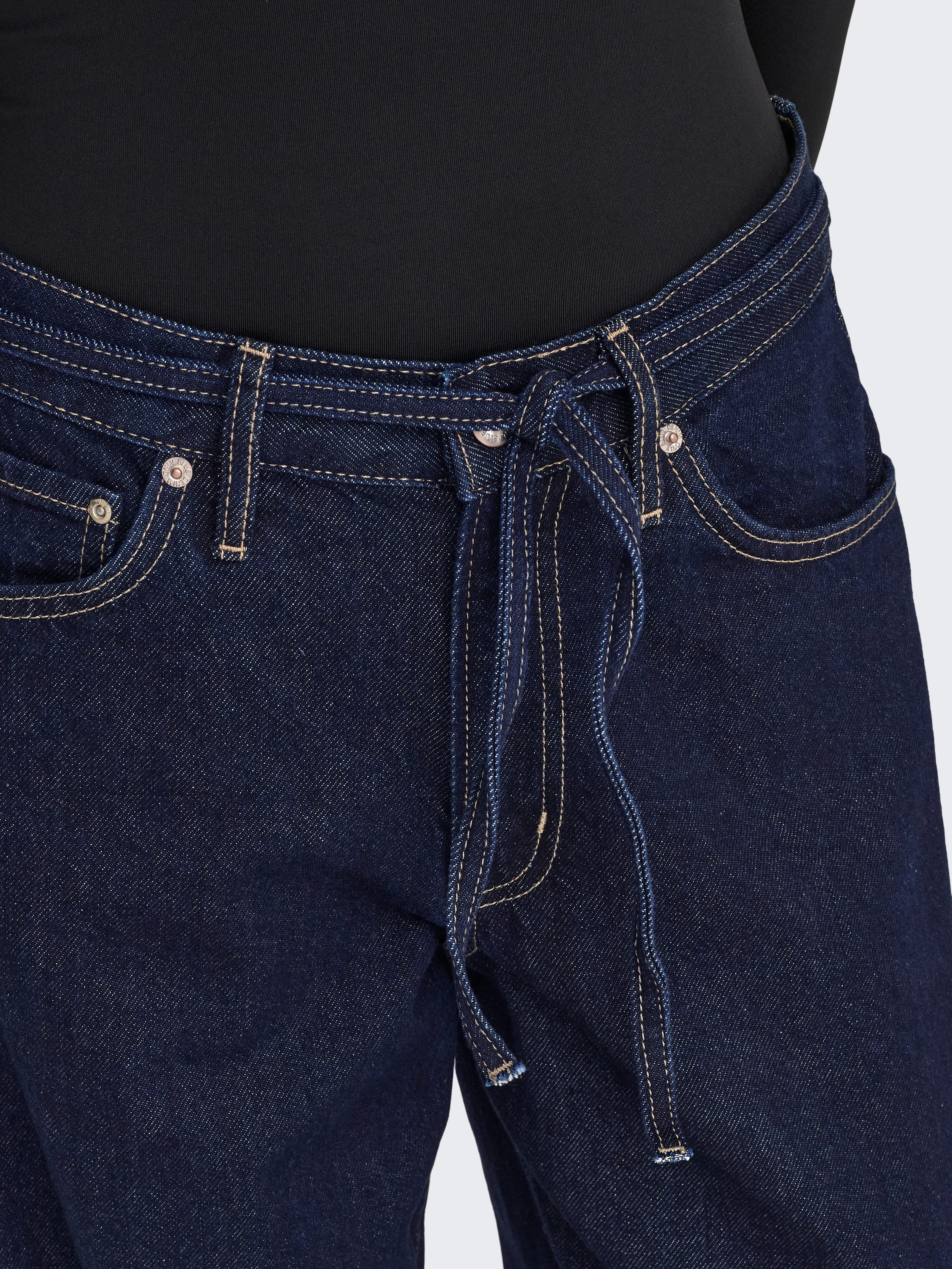ONLY Straight-Jeans ONLGIANNA MW STRAIGHT DNM DOT630 NOOS Baumwolle