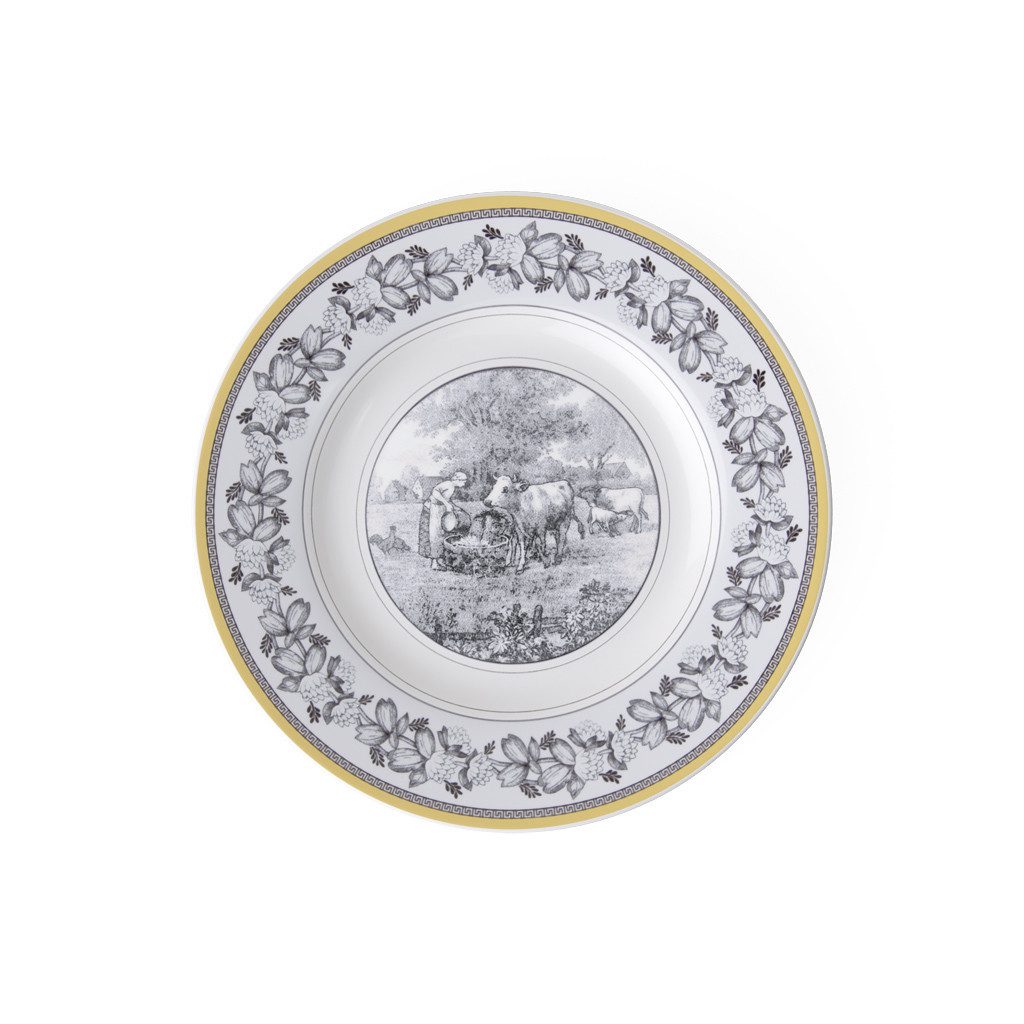 Villeroy & Boch Frühstücksteller Audun Frühstücksteller, (1 St), Premium Porcelain, mikrow.- & spülm.sicher, Made in Germany