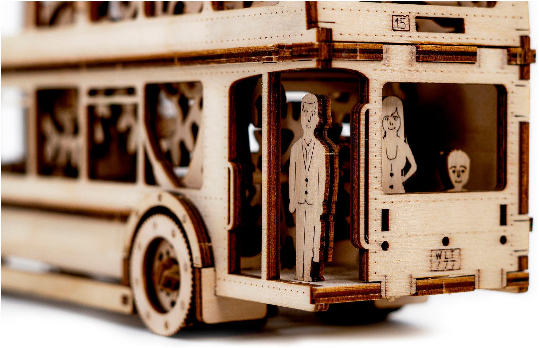 Revell® Modellbausatz Revell Tiny Adventures, London Bus, Maßstab 1:40, Made in Europe